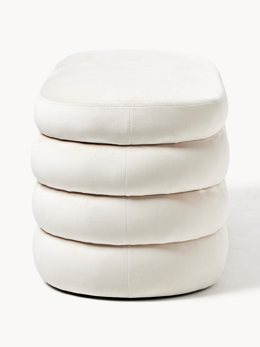 Alto Velvet Upholstered Bench with Storage Space
