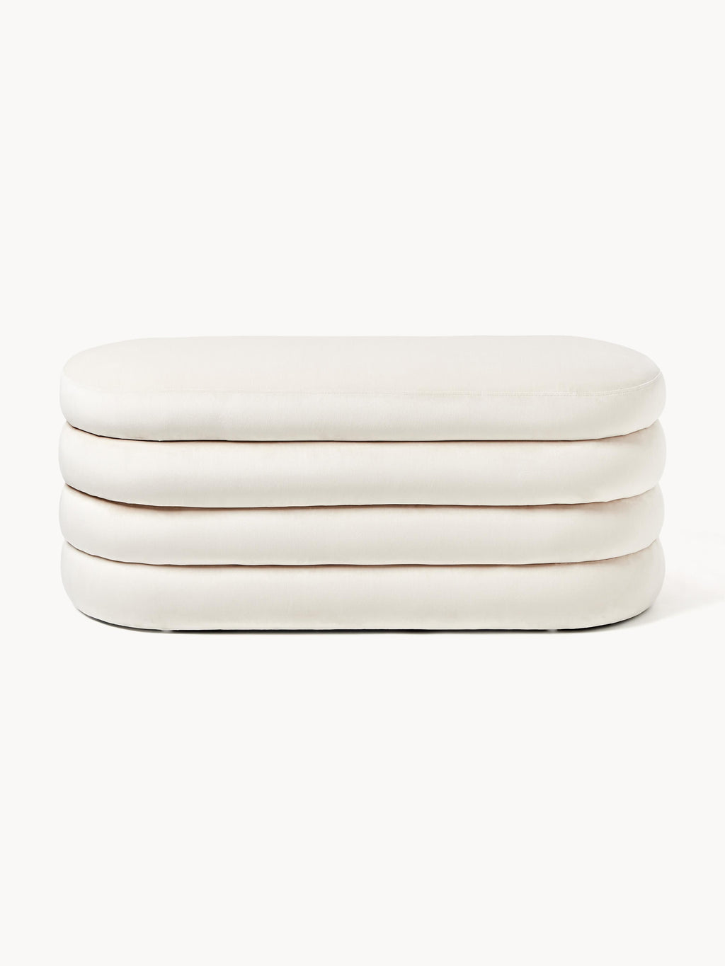 Alto Velvet Upholstered Bench with Storage Space
