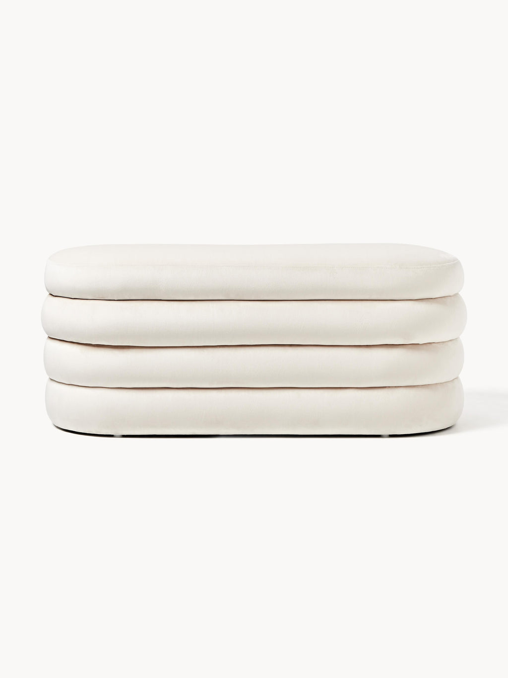 Alto Velvet Upholstered Bench with Storage Space