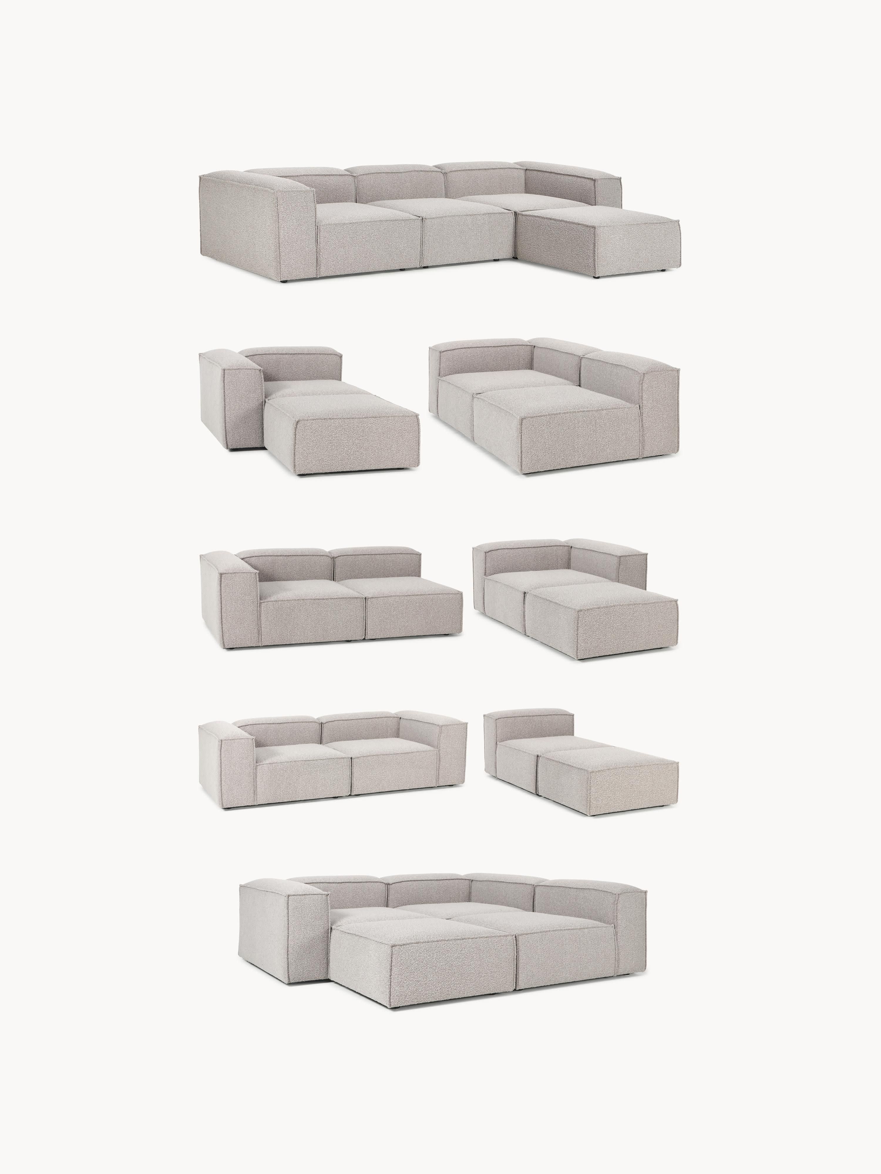 Lennon Bouclè Modular Sofa (3-seater)