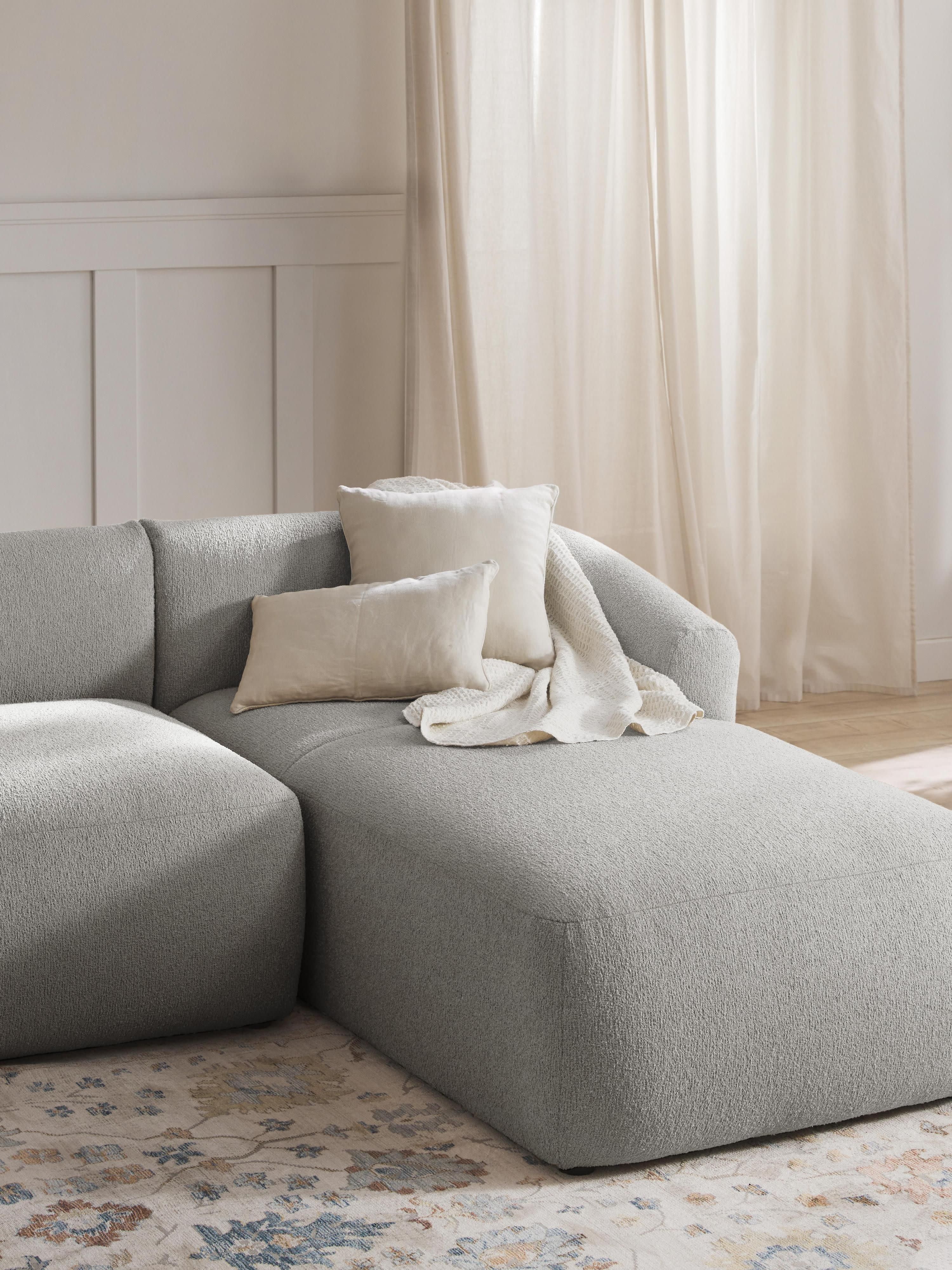 Sofia Bouclé Corner Chaise Module