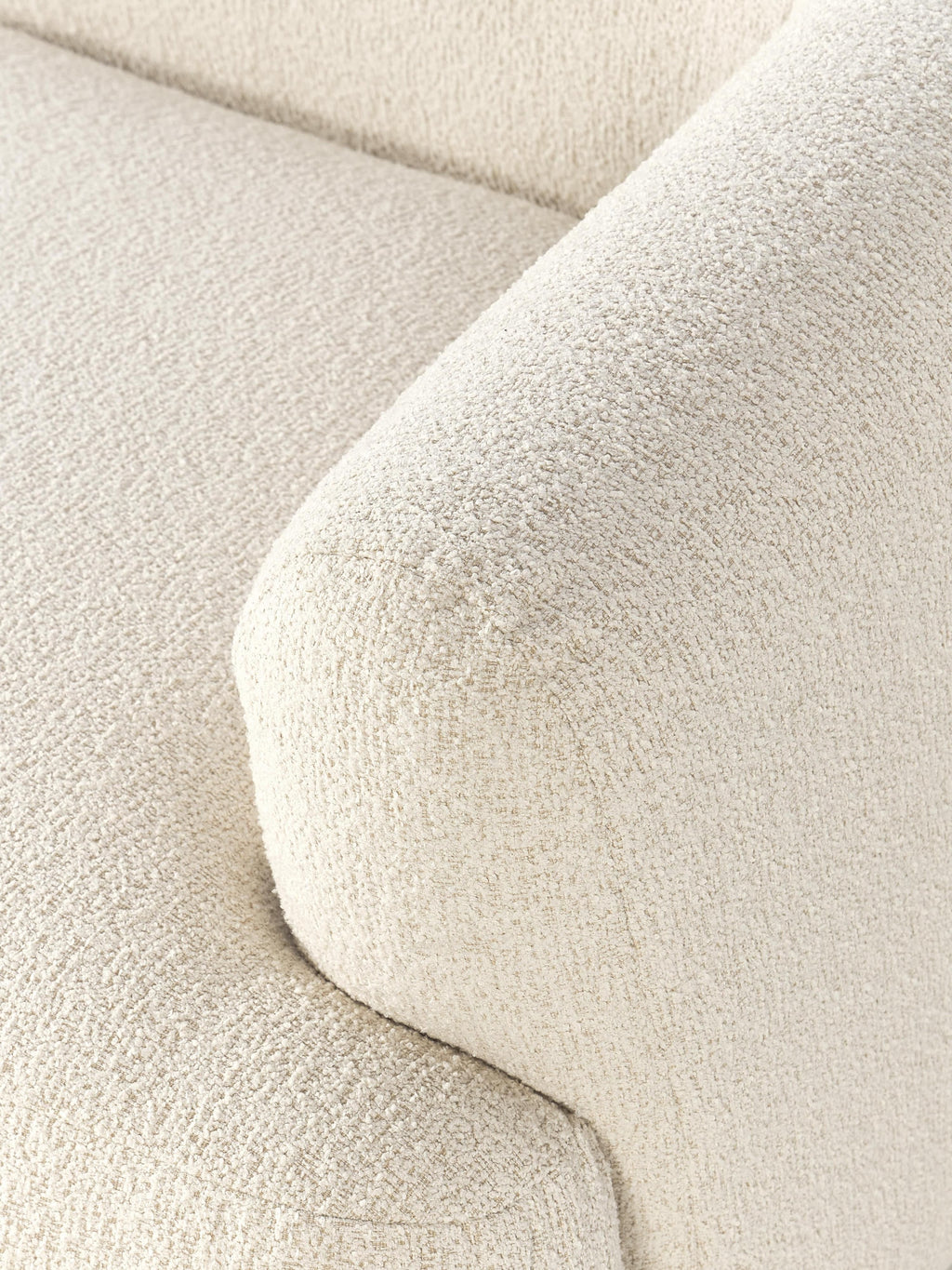Sofia Modular Bouclé Chaise (4-seater)