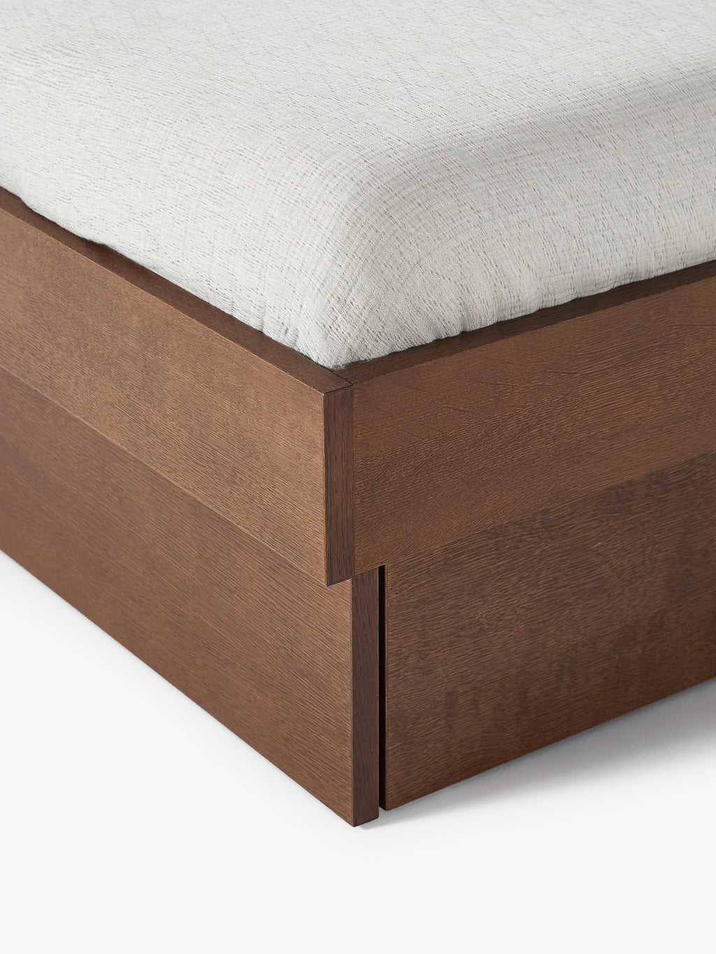 Sato Wooden Bed with Drawers and Headboard