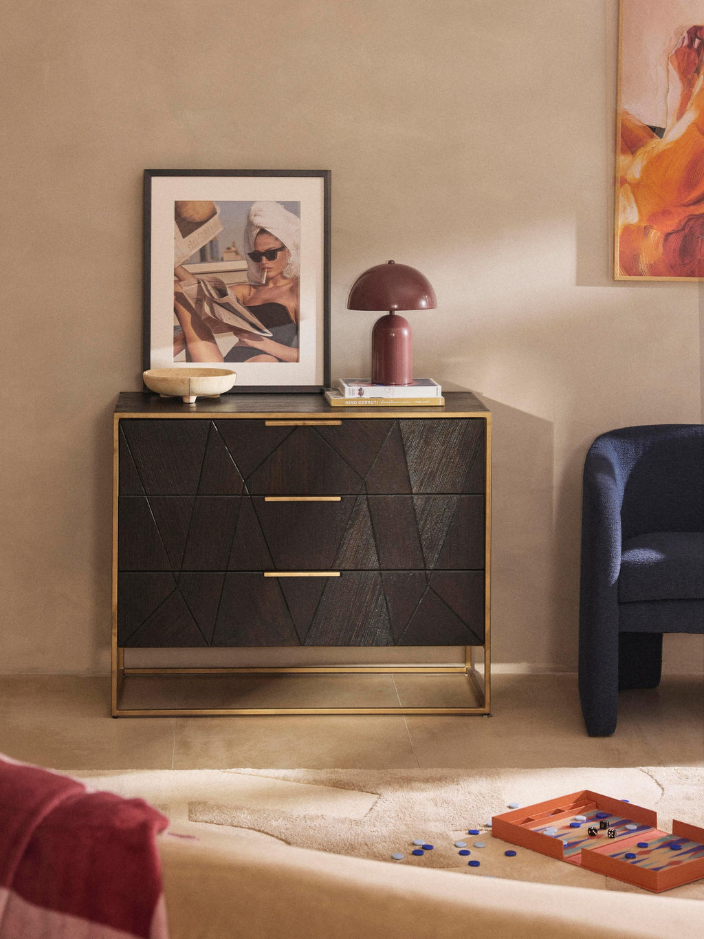 Harry Mango Wood Dresser