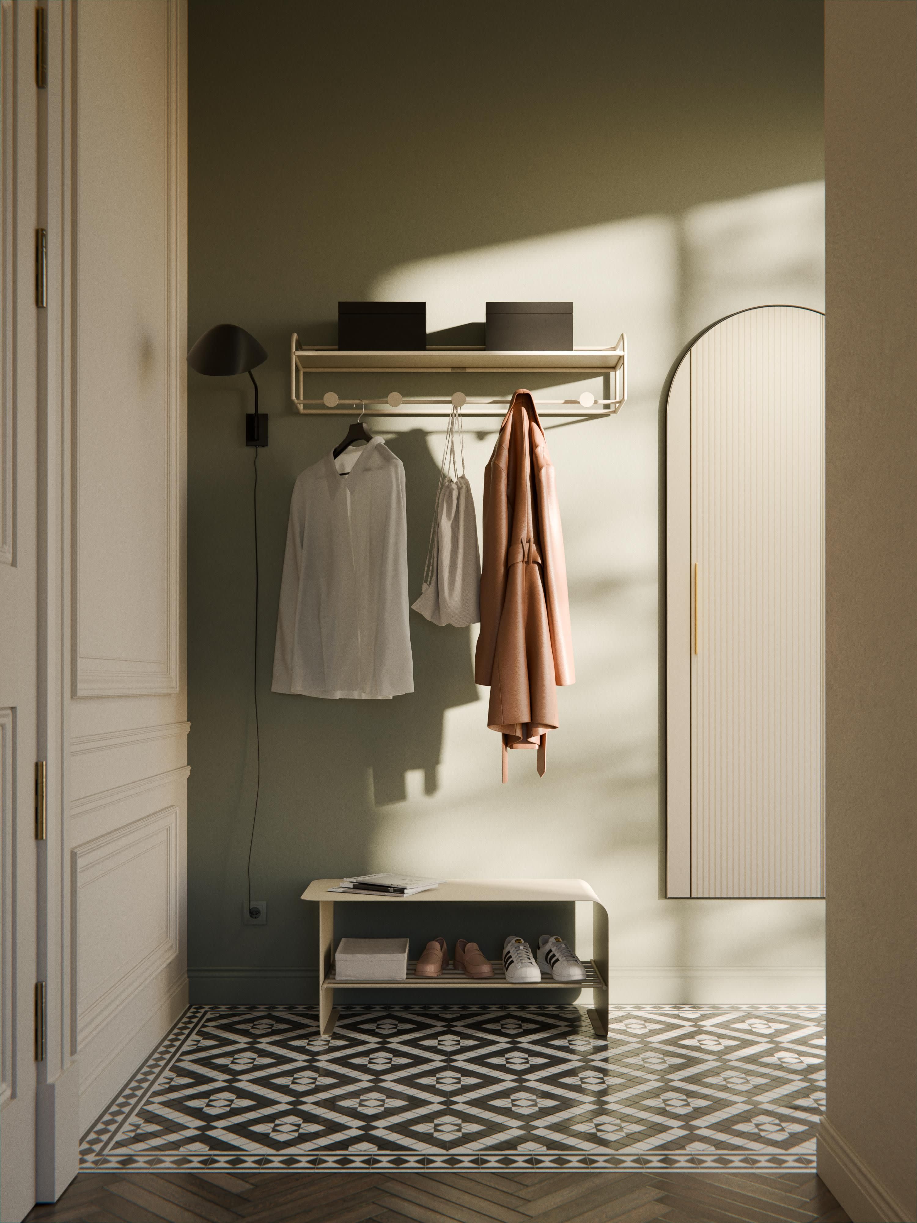 Nash Metal Shoe Rack