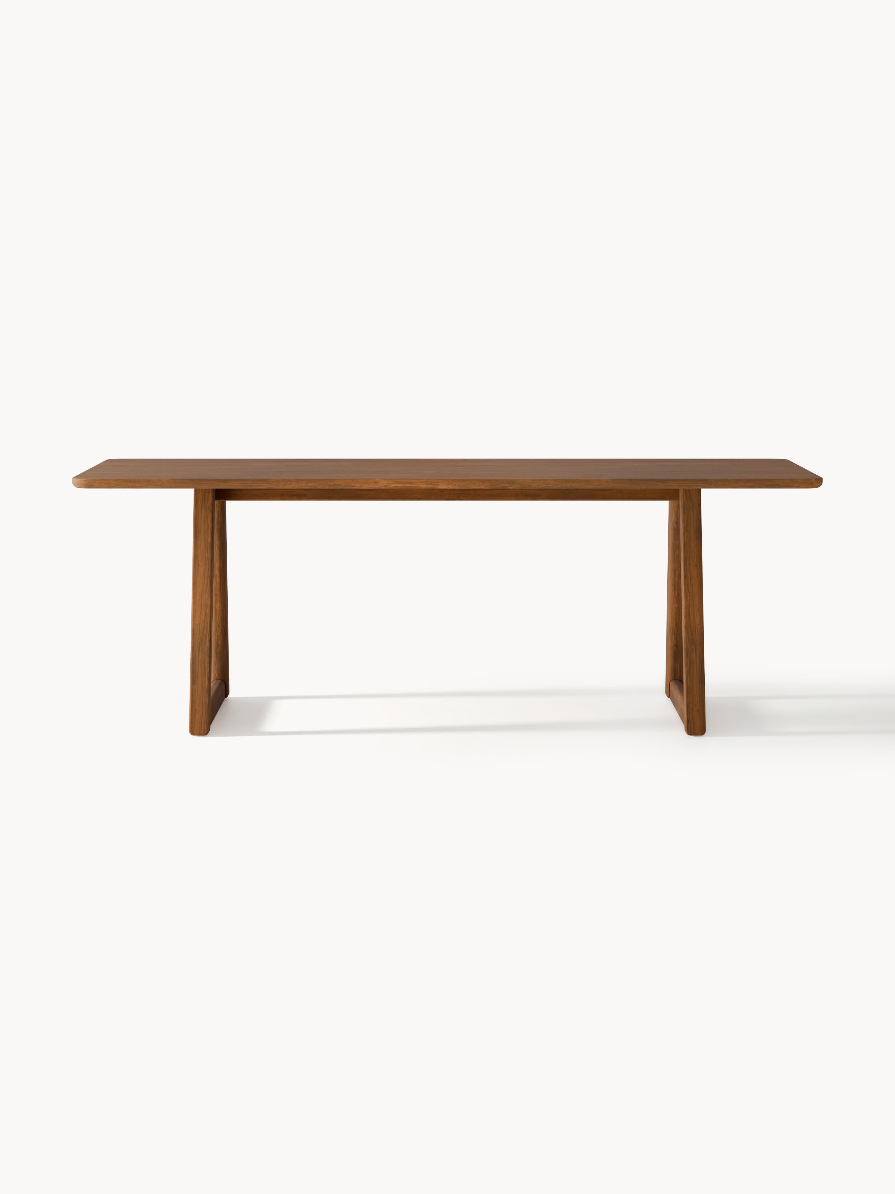 Nik Oak Wood Dining Table, in various sizes