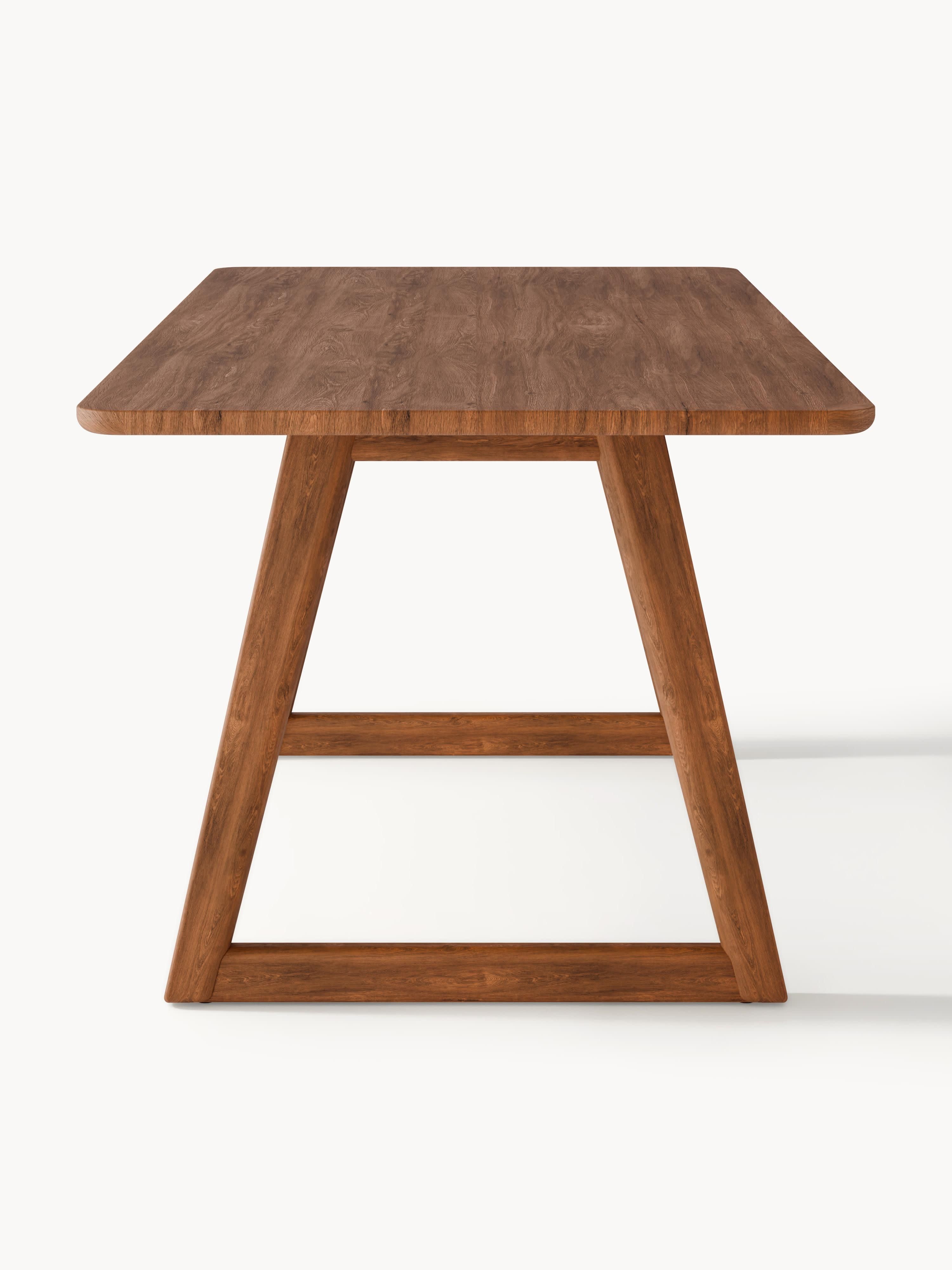 Nik Oak Wood Dining Table, in various sizes