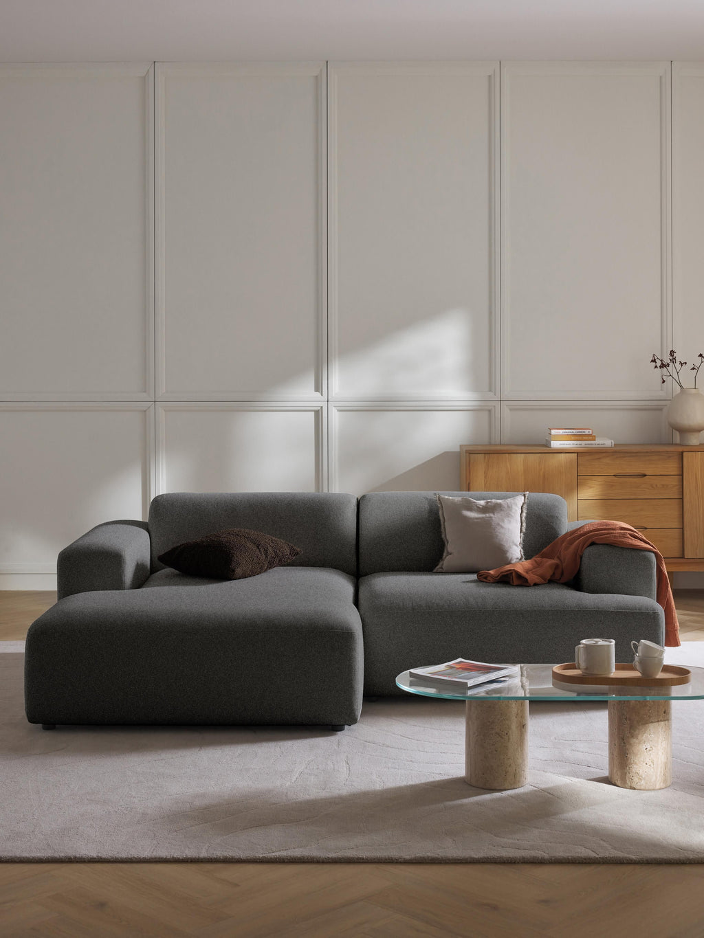 Melva Corner Sofa (3-seater)
