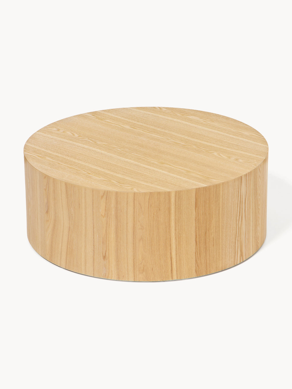 Dan Round Wooden Coffee Table