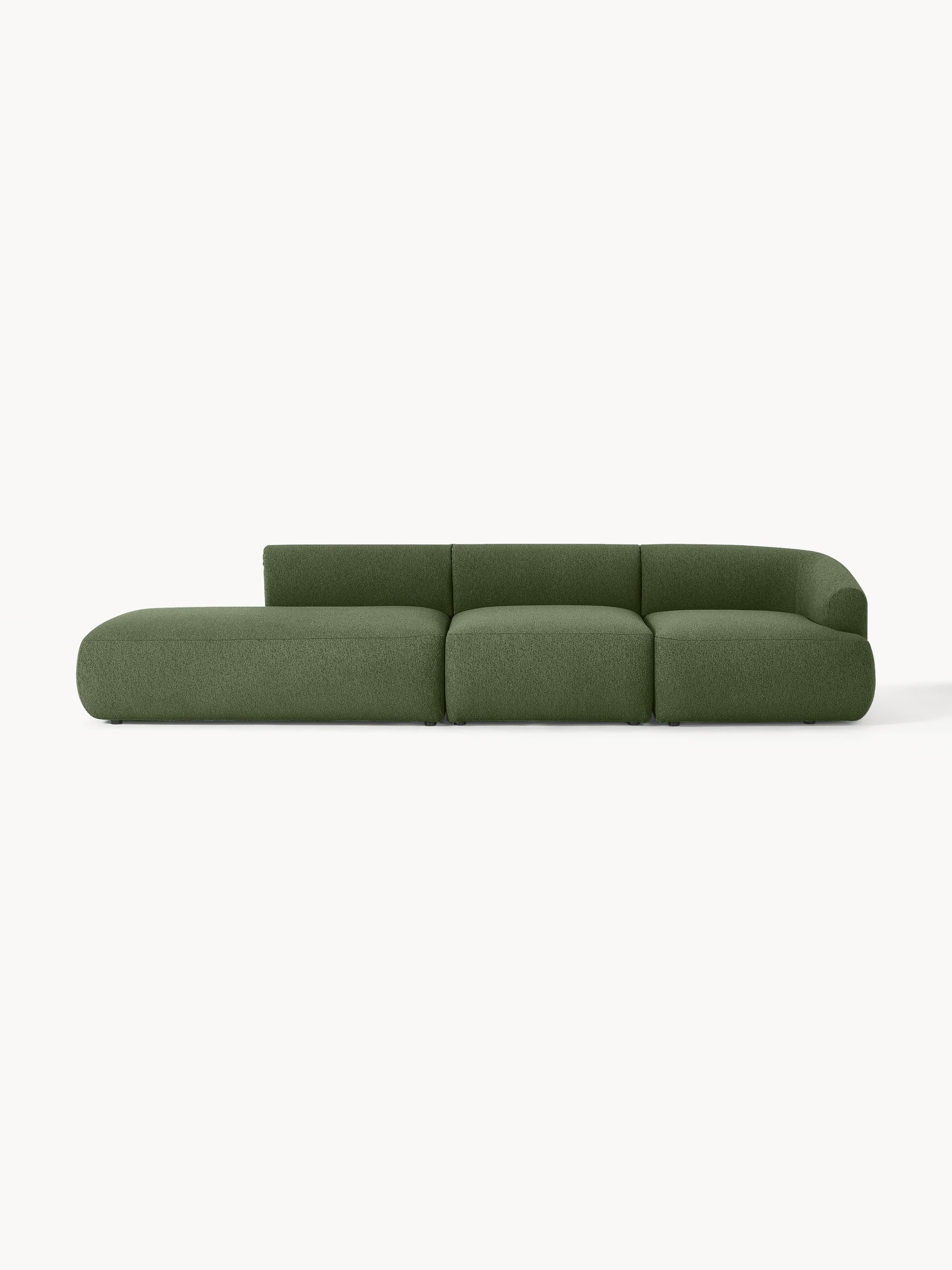 Gallery image 1 - Modular Bouclé Chaise Sofia (4-seater)