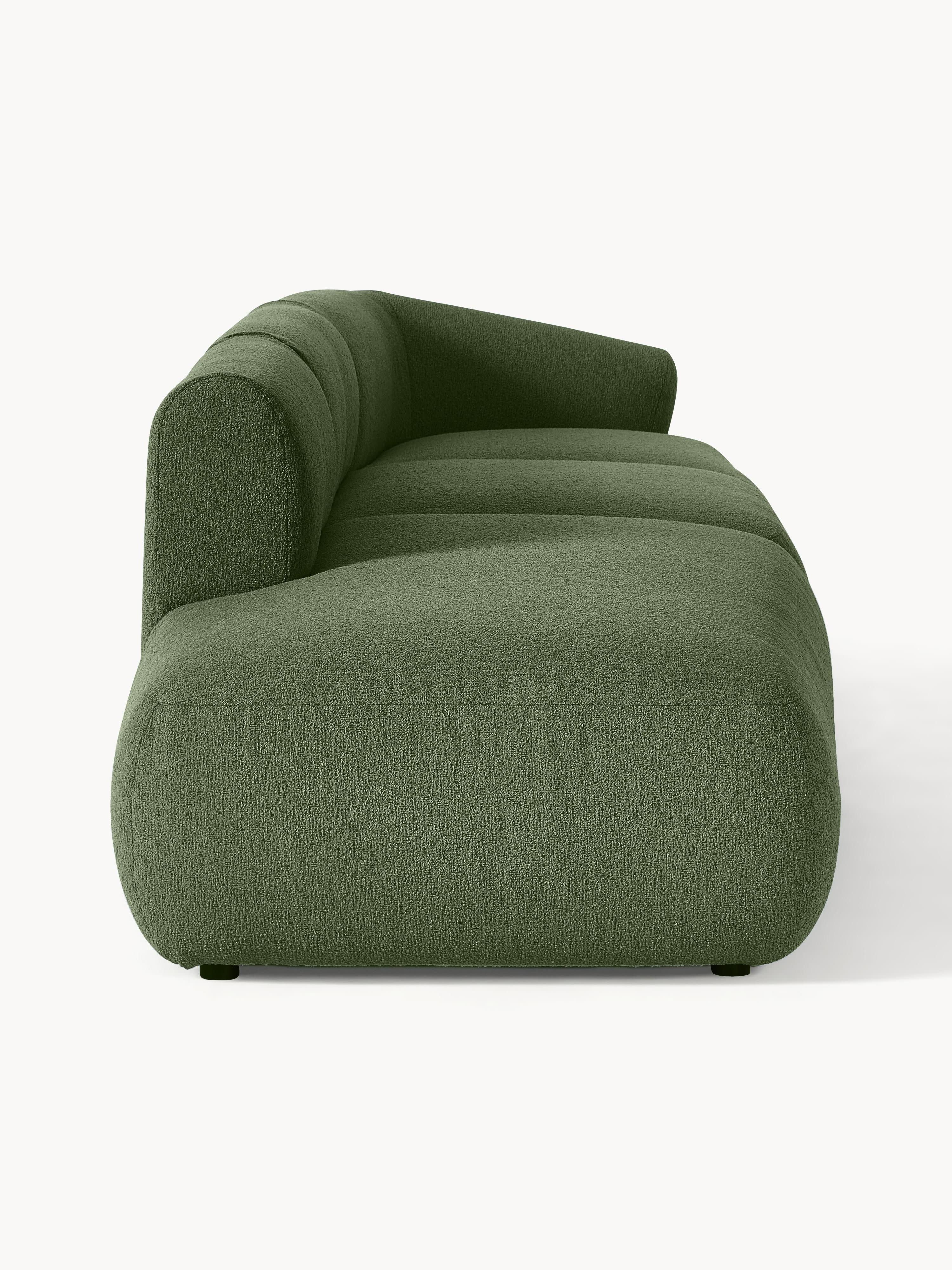 Sofia Modular Bouclé Chaise (4-seater)