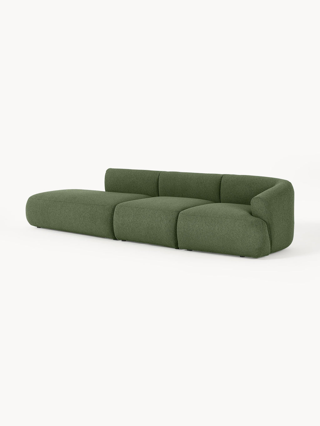 Sofia Modular Bouclé Chaise (4-seater)