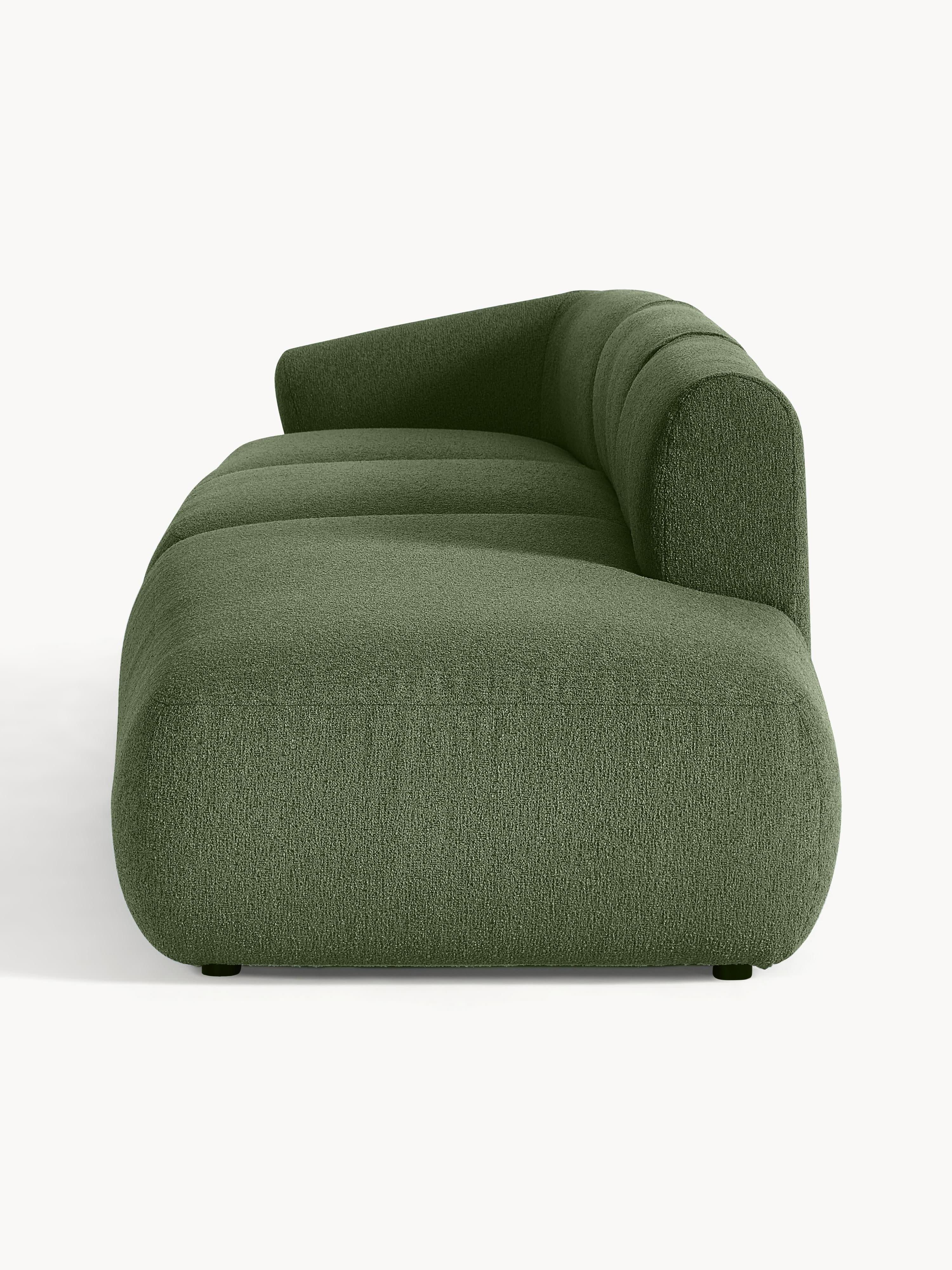 Sofia Modular Bouclé Chaise (4-seater)