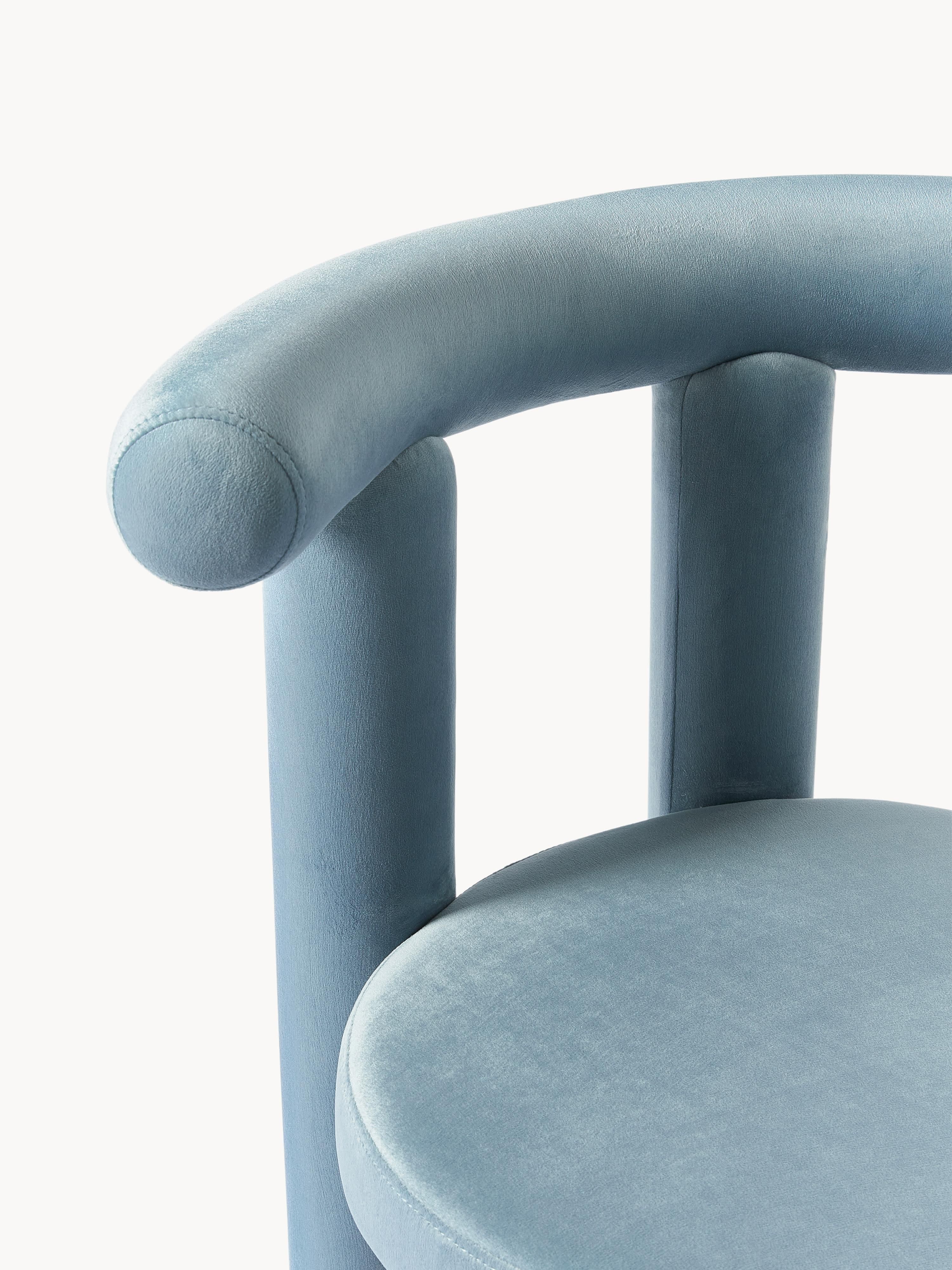 Calan Velvet Upholstered Chair