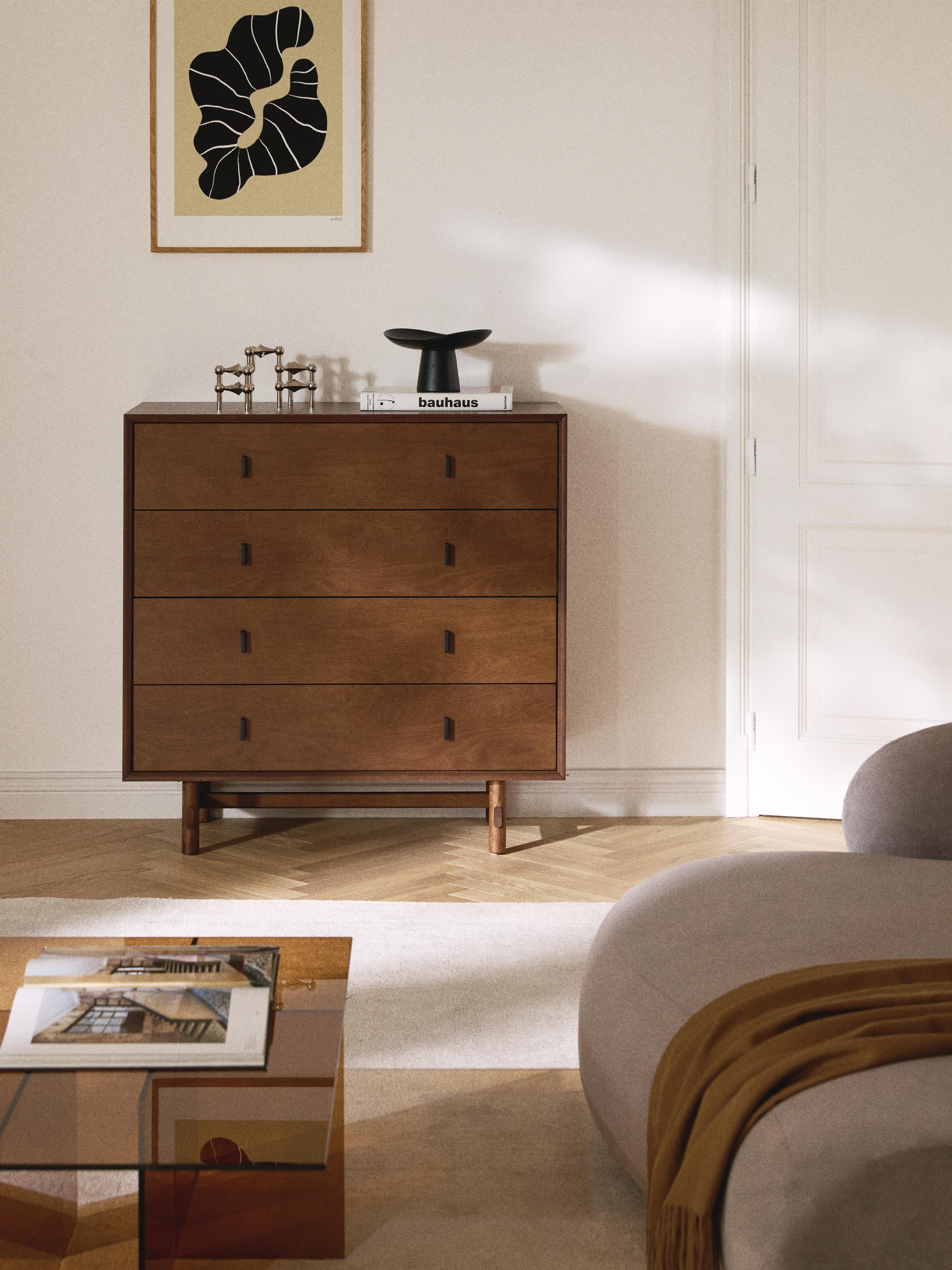 Diana Oak Wood Chest of Drawers