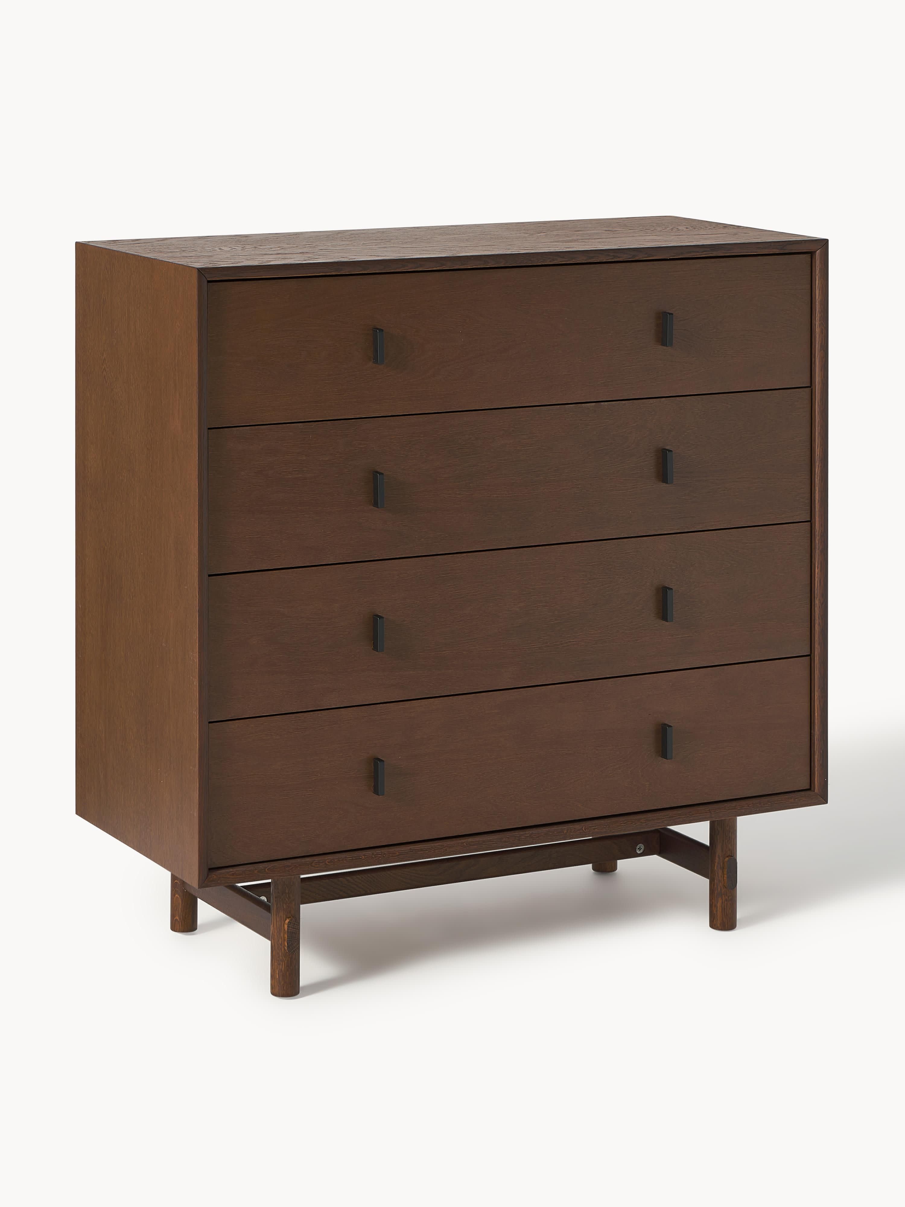 Gallery image 1 - Oak Wood Chest of Drawers Diana