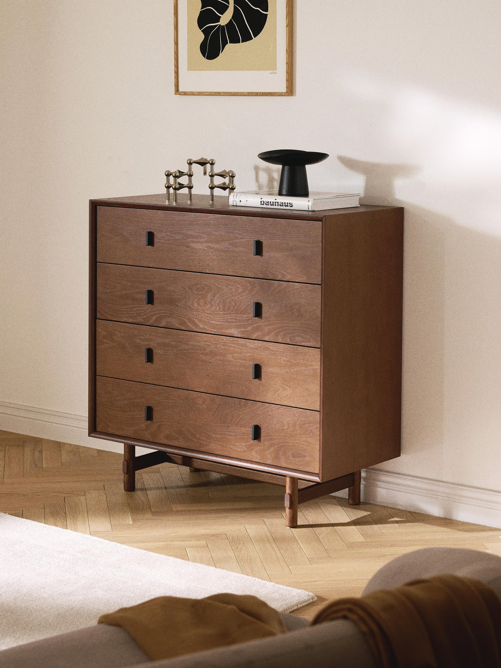 Diana Oak Wood Chest of Drawers