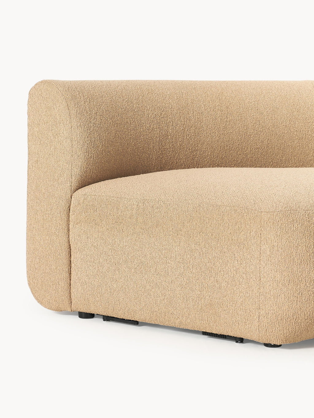 Sofia Round Bouclé Corner Module