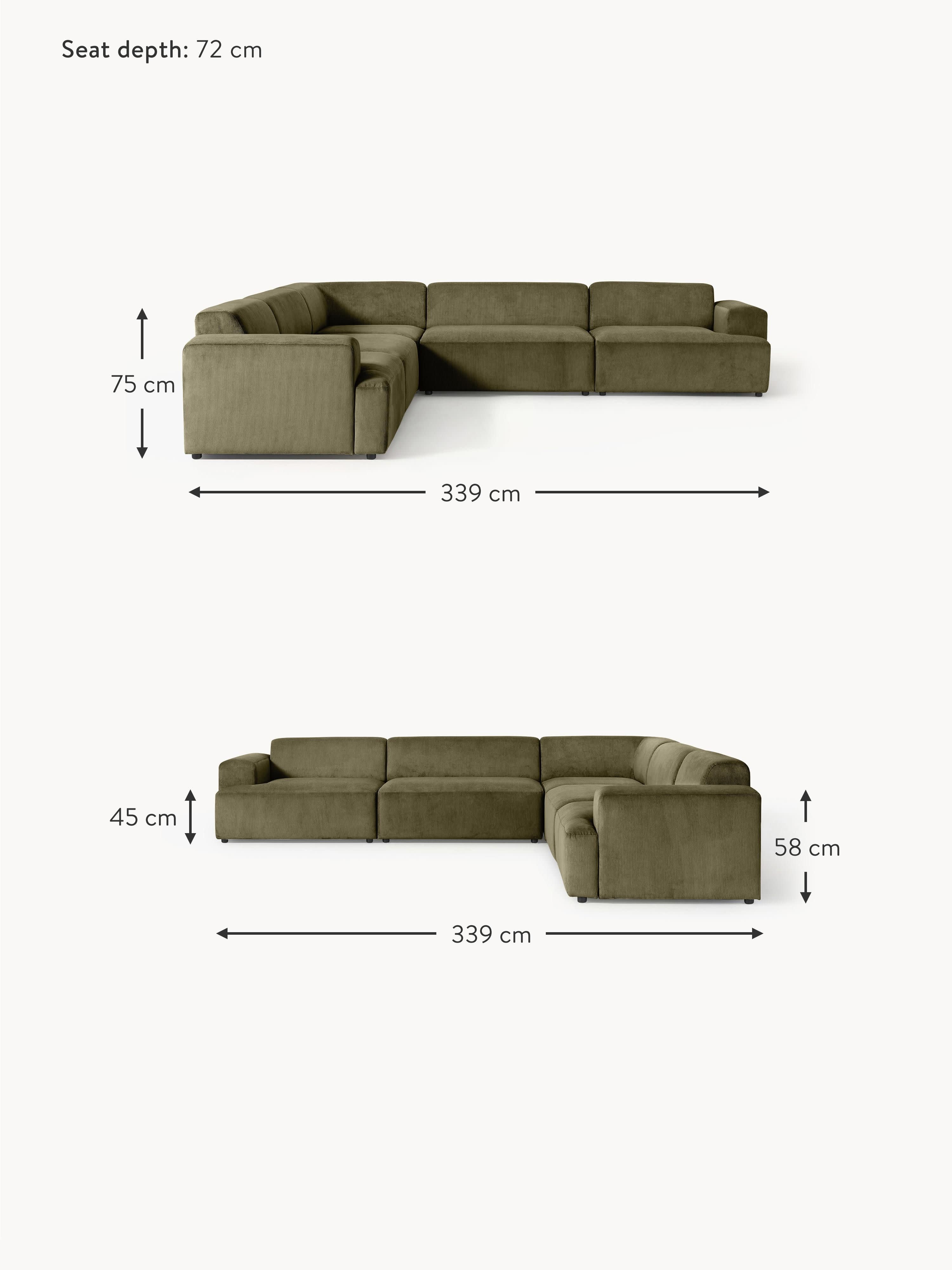 Melva Corner Sofa (4-seater)