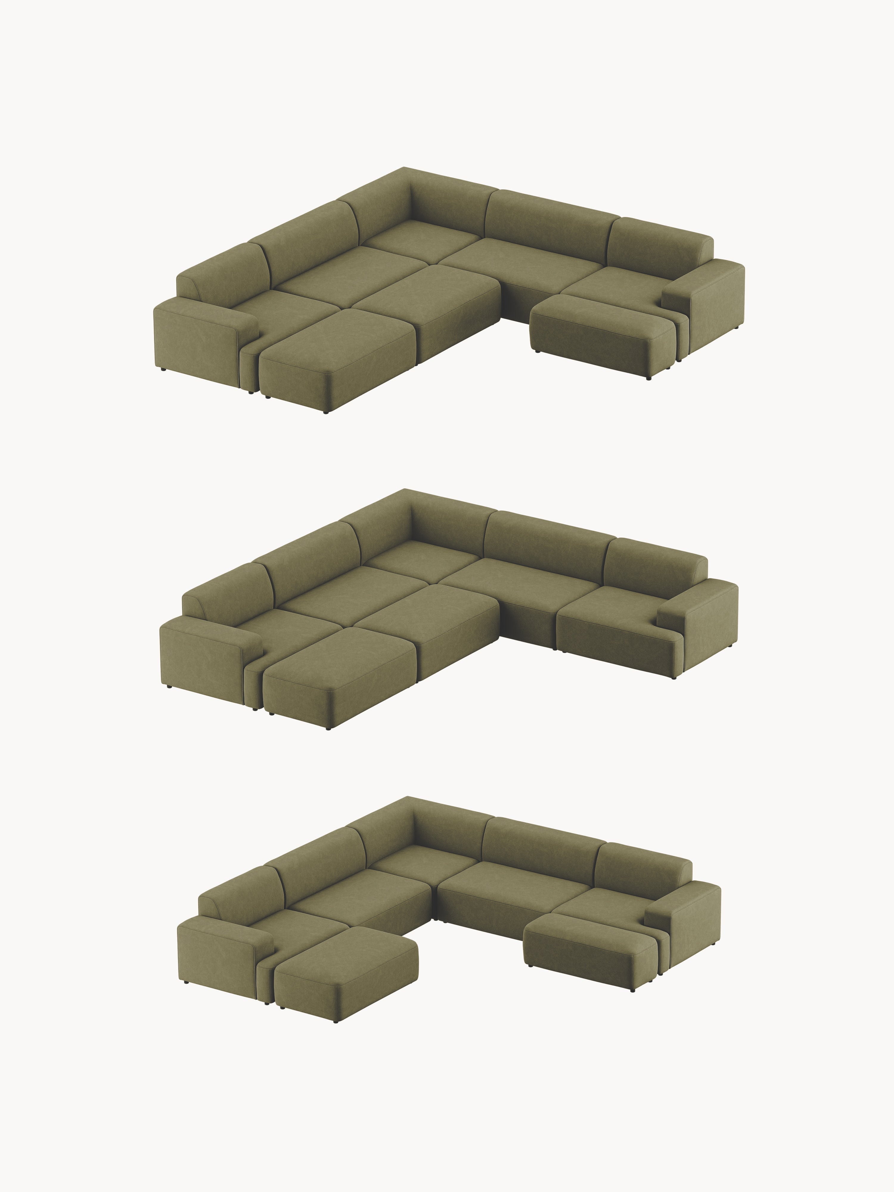 Melva Corner Sofa (4-seater)