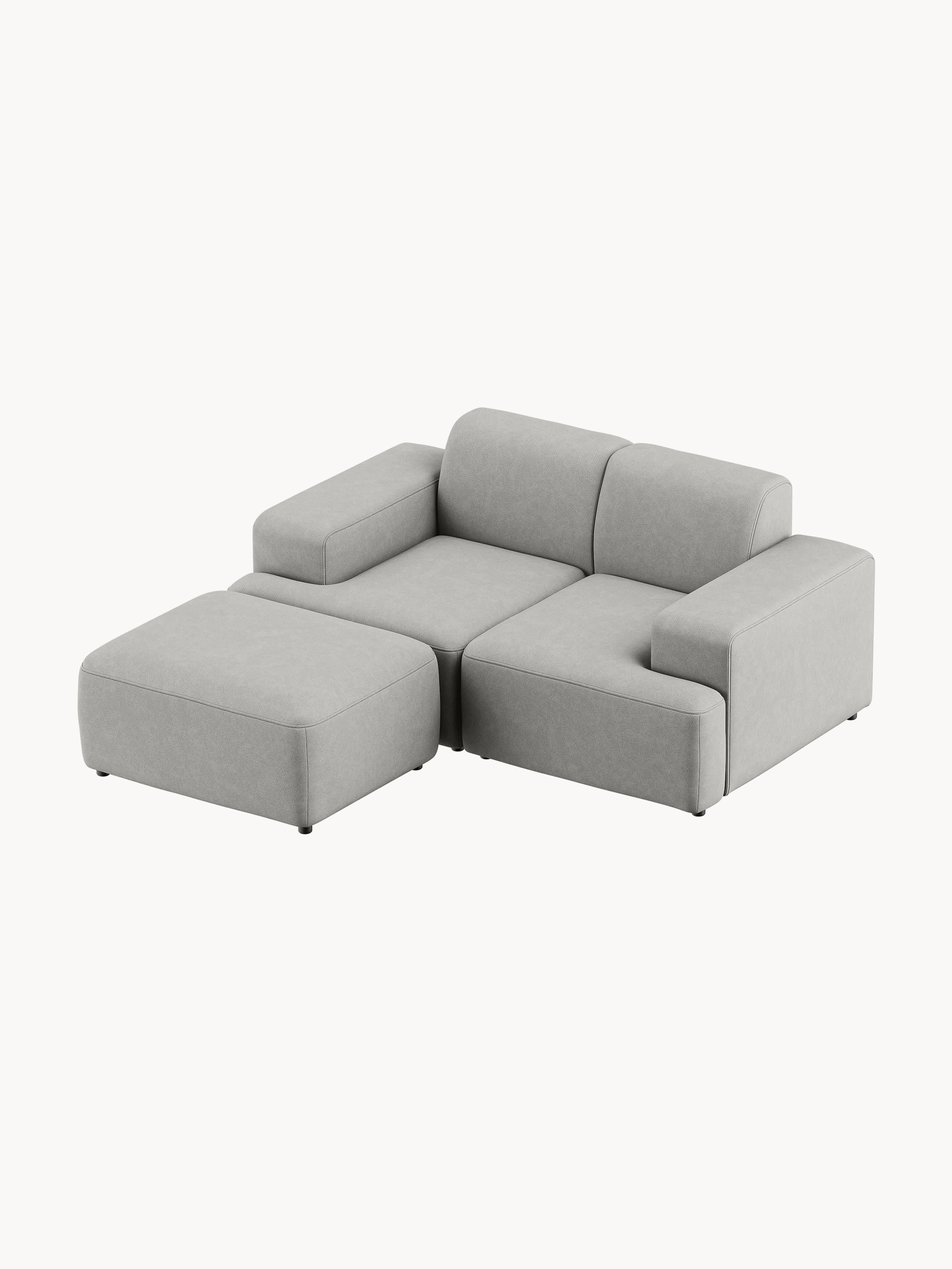 Melva Ottoman, W 99 x D 72 cm