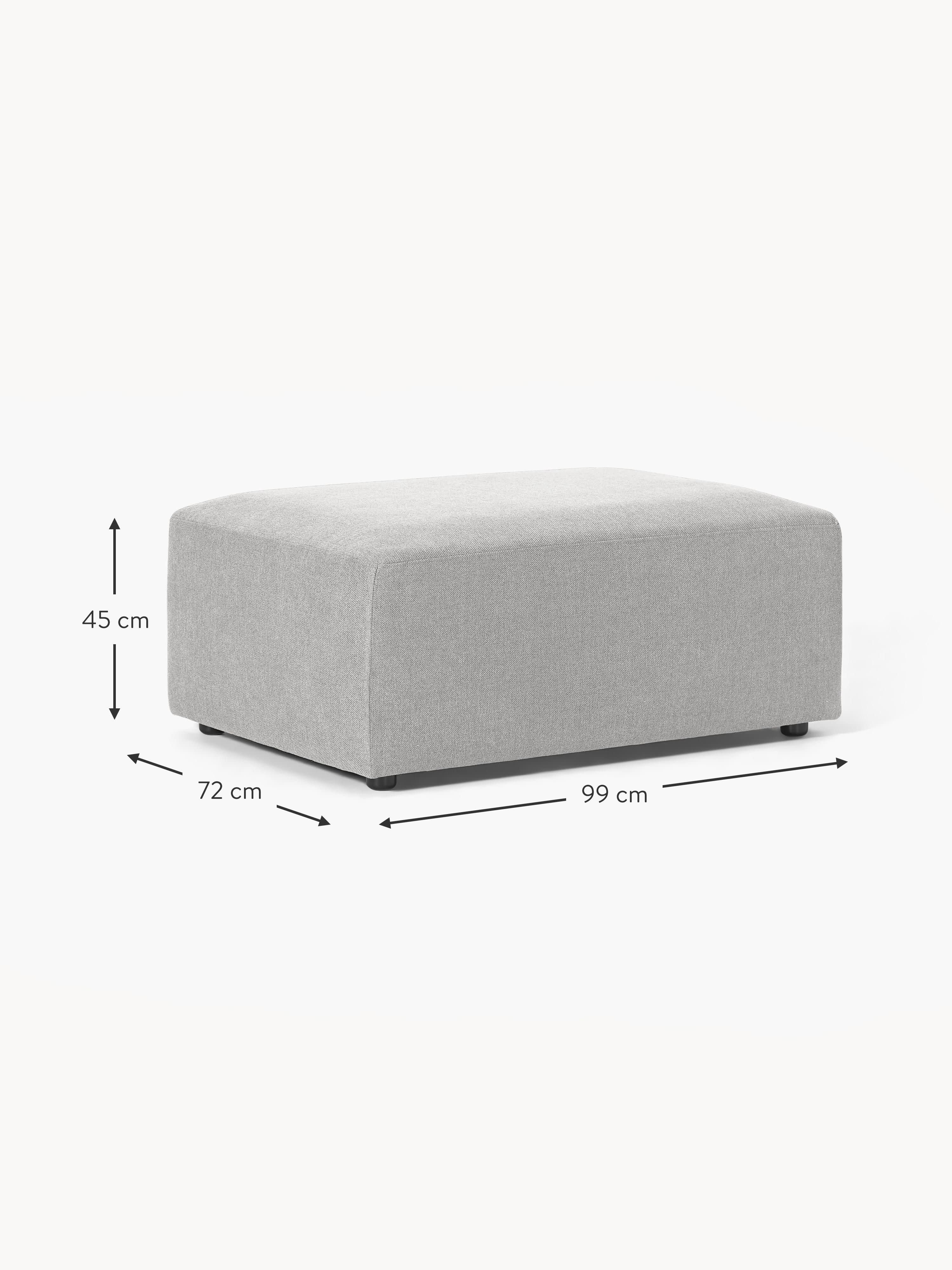 Melva Ottoman, W 99 x D 72 cm