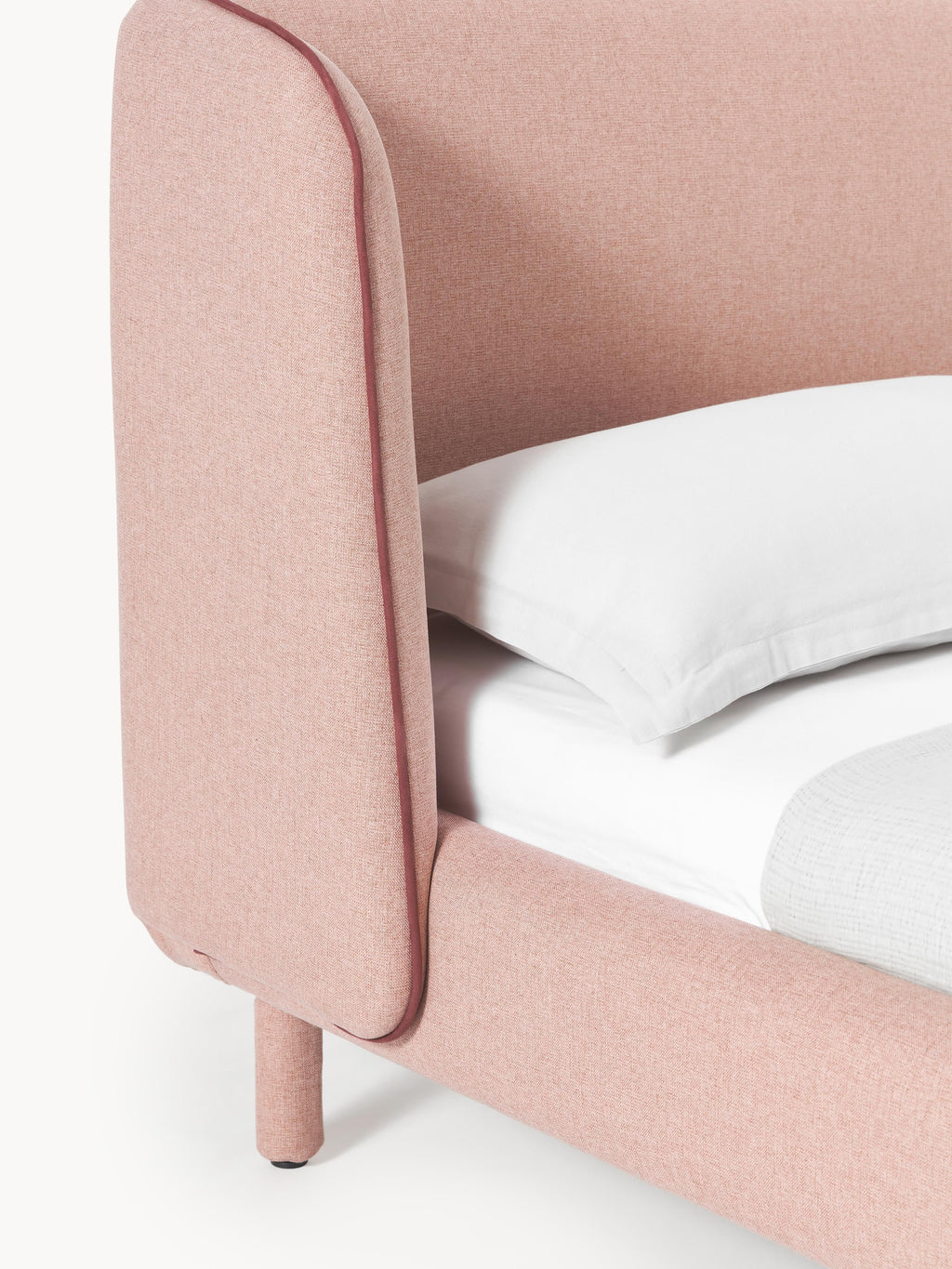 Luma Upholstered Bed with Headboard