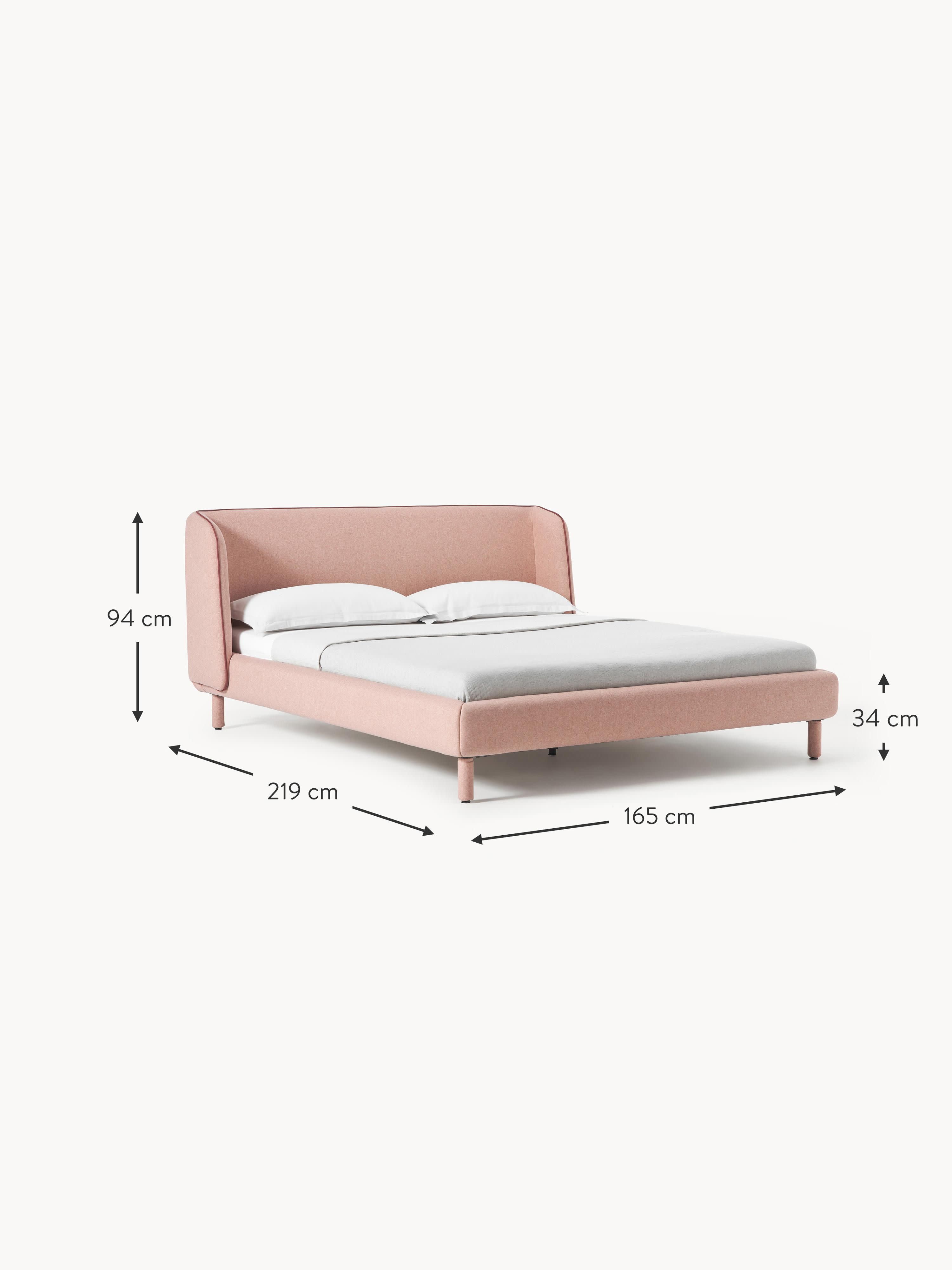 Luma Upholstered Bed with Headboard