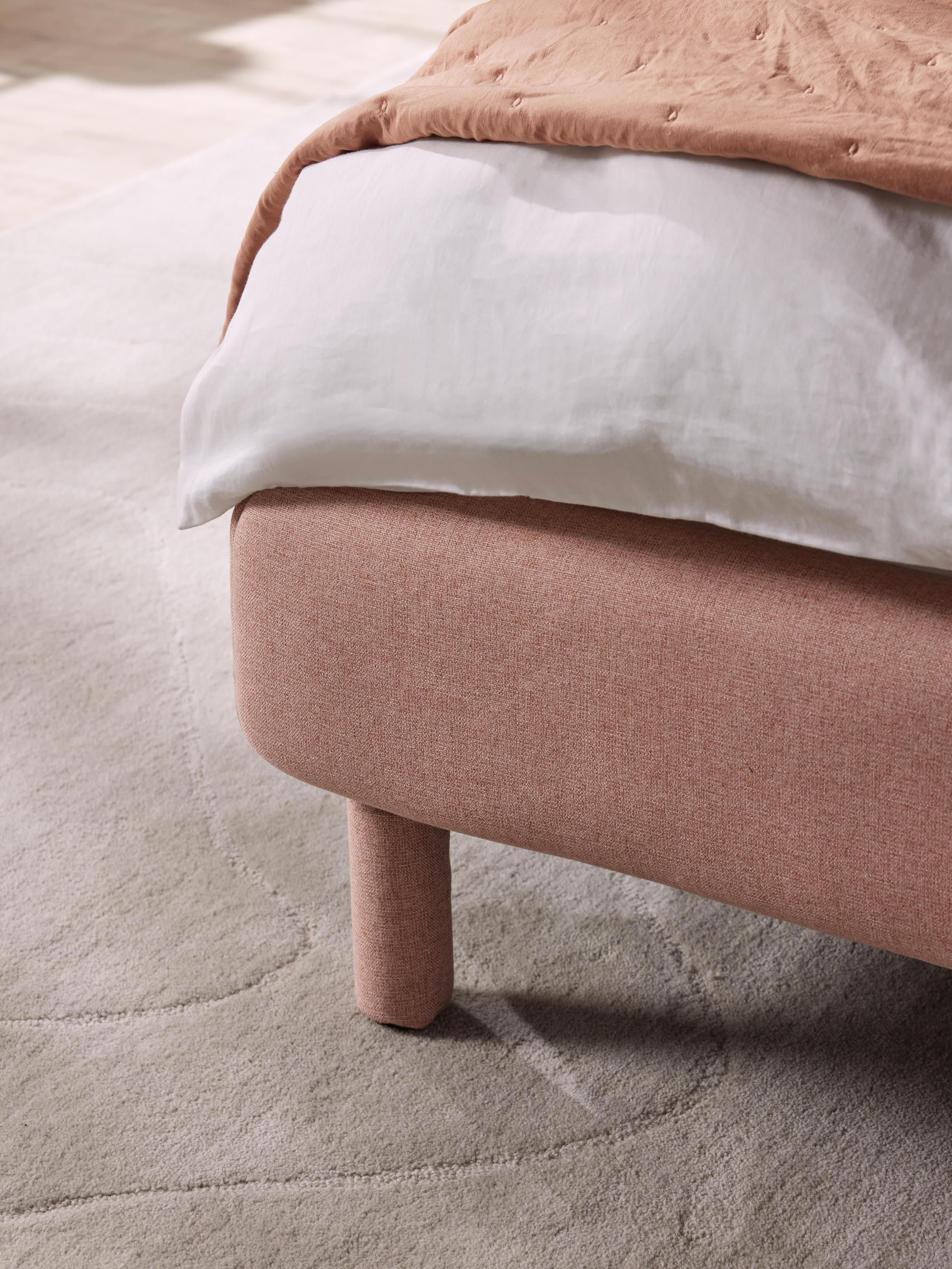Luma Upholstered Bed with Headboard