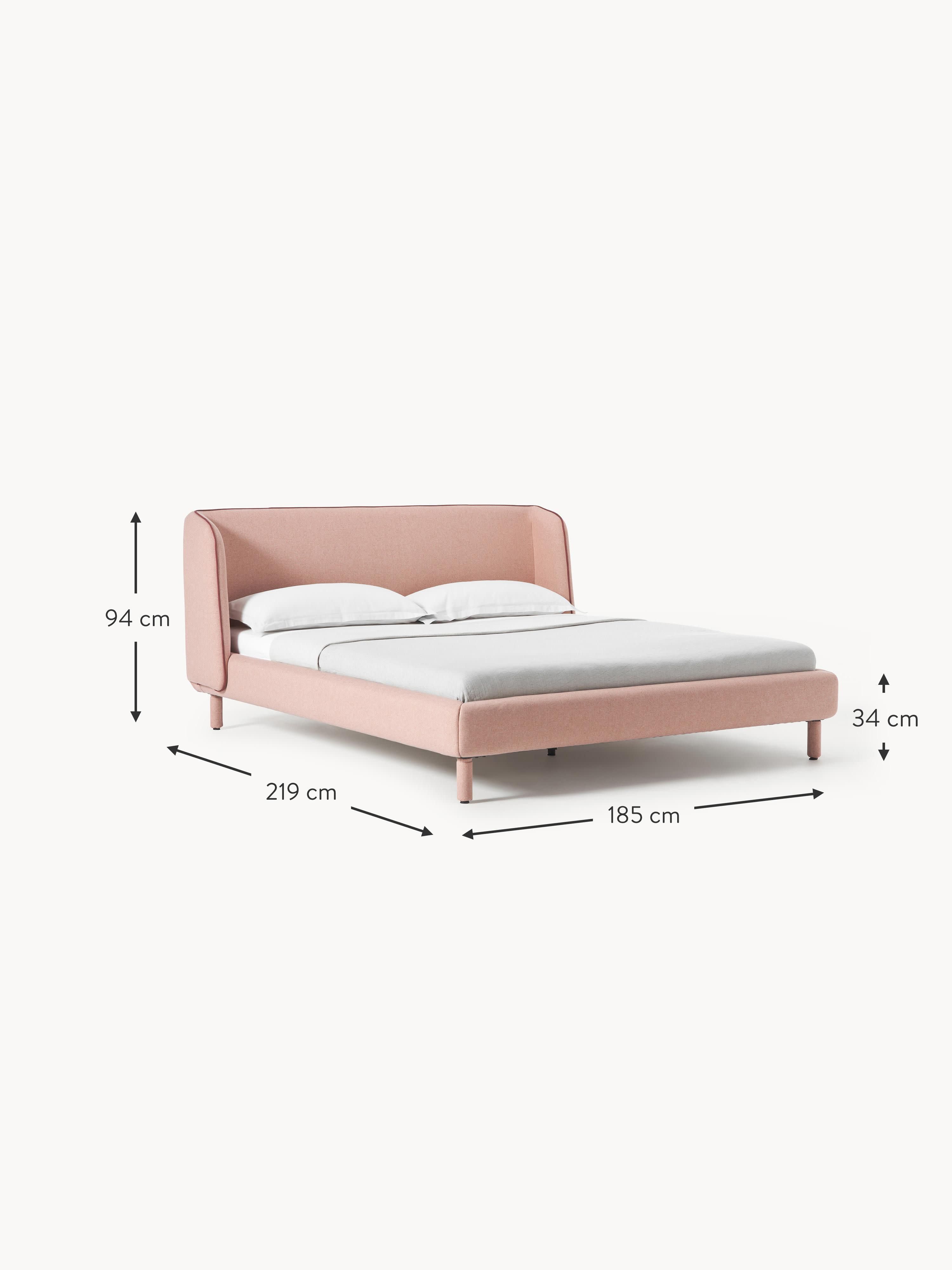 Luma Upholstered Bed with Headboard