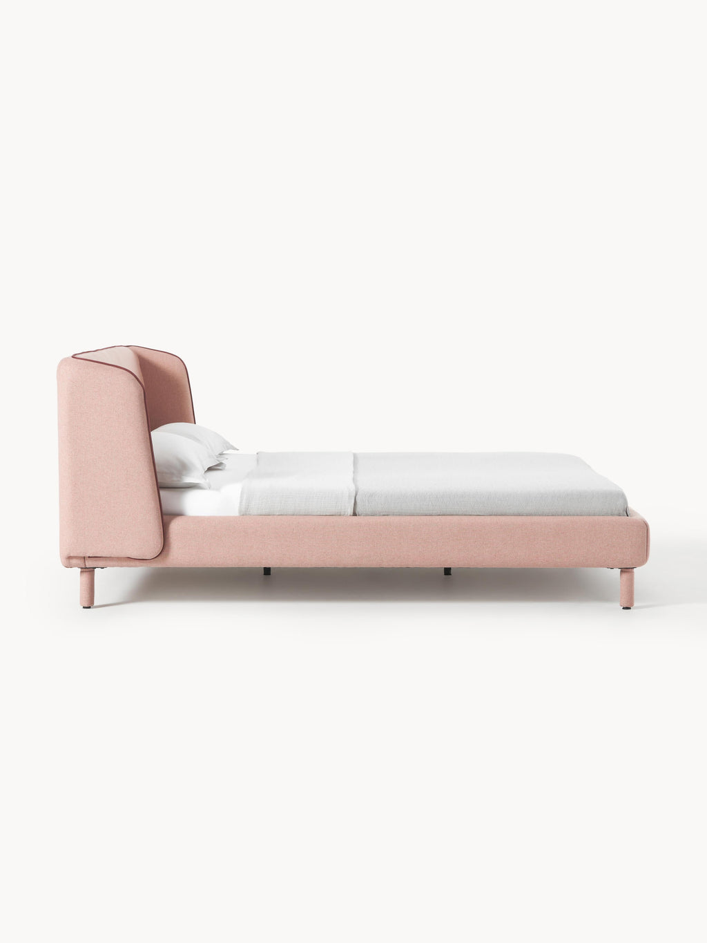 Luma Upholstered Bed with Headboard