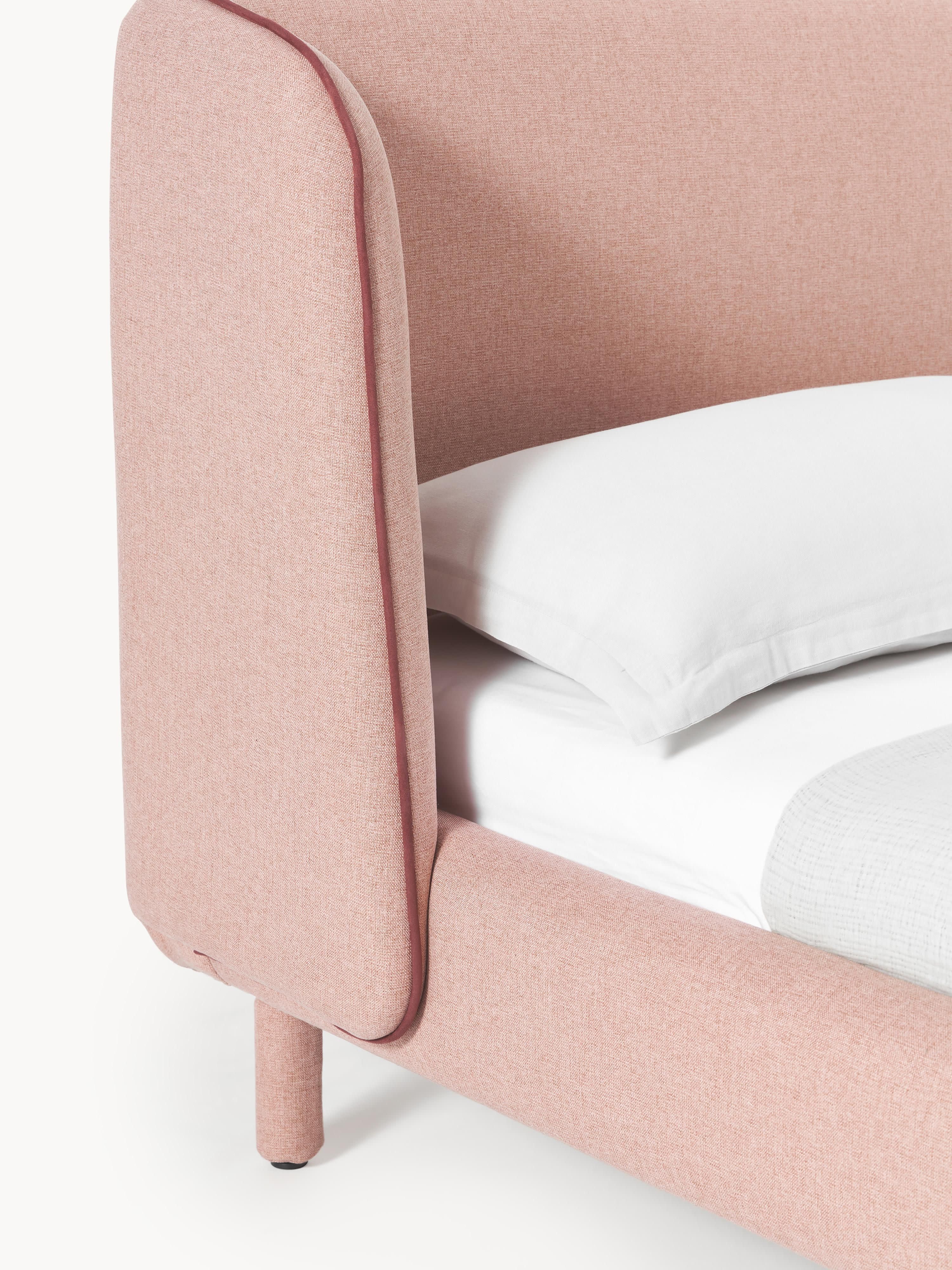 Luma Upholstered Bed with Headboard