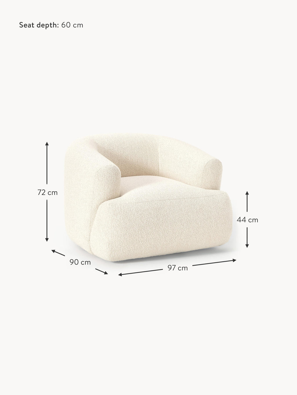 Sofia Bouclé Armchair