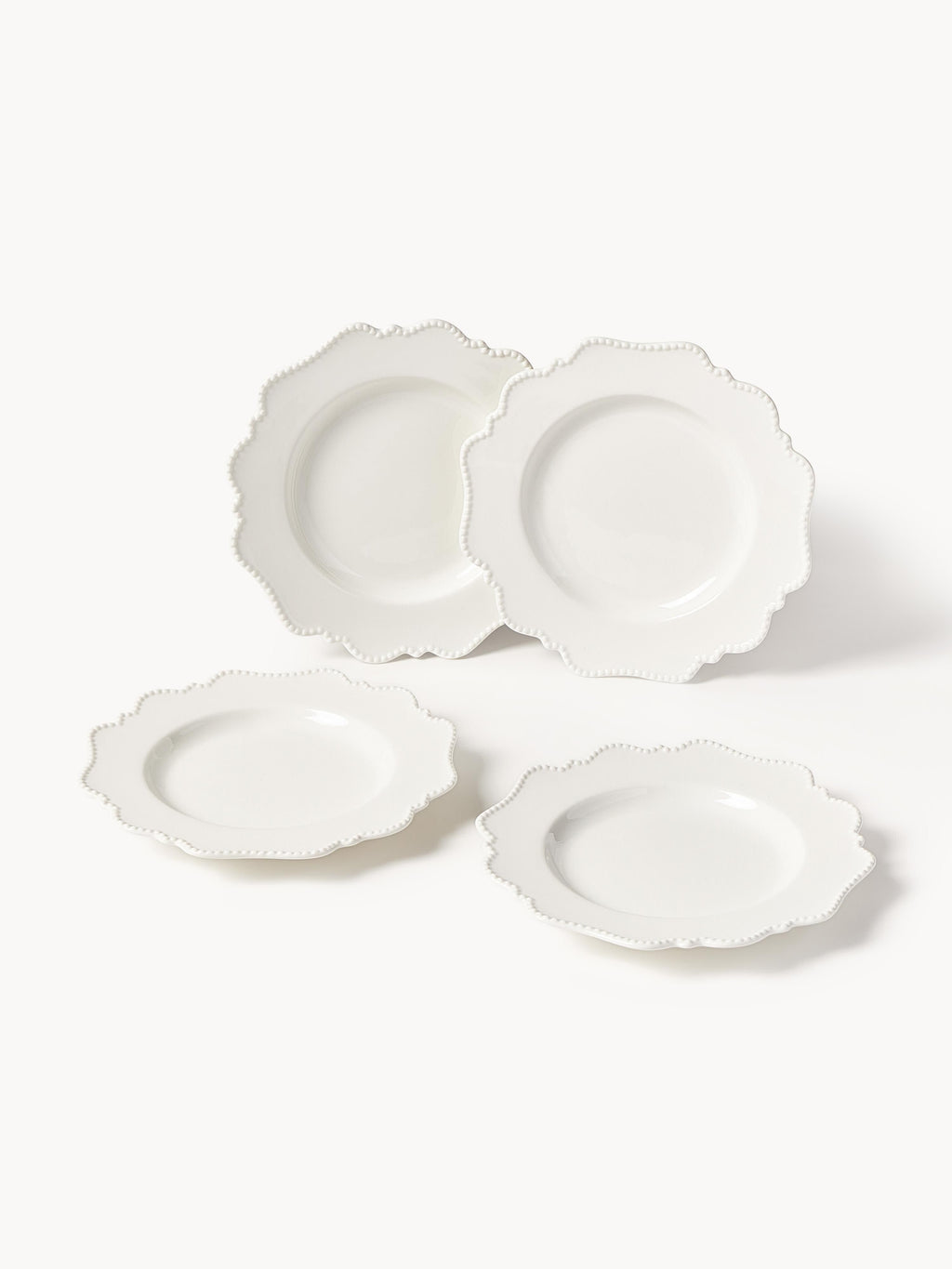 Grace Porcelain Tableware Set, 4 People, Set of 12
