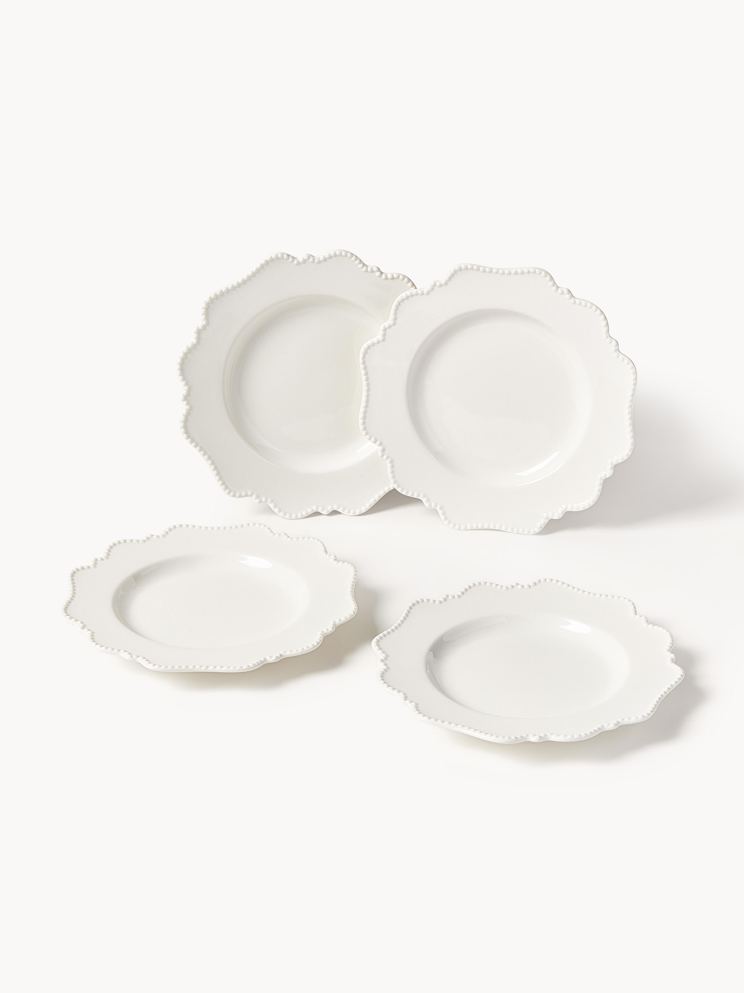 Grace Porcelain Tableware Set, 4 People, Set of 12