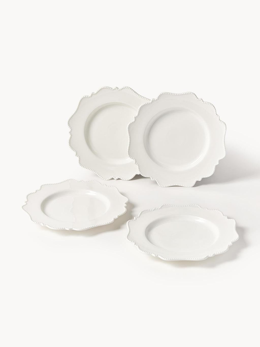 Grace Porcelain Tableware Set, 4 People, Set of 12