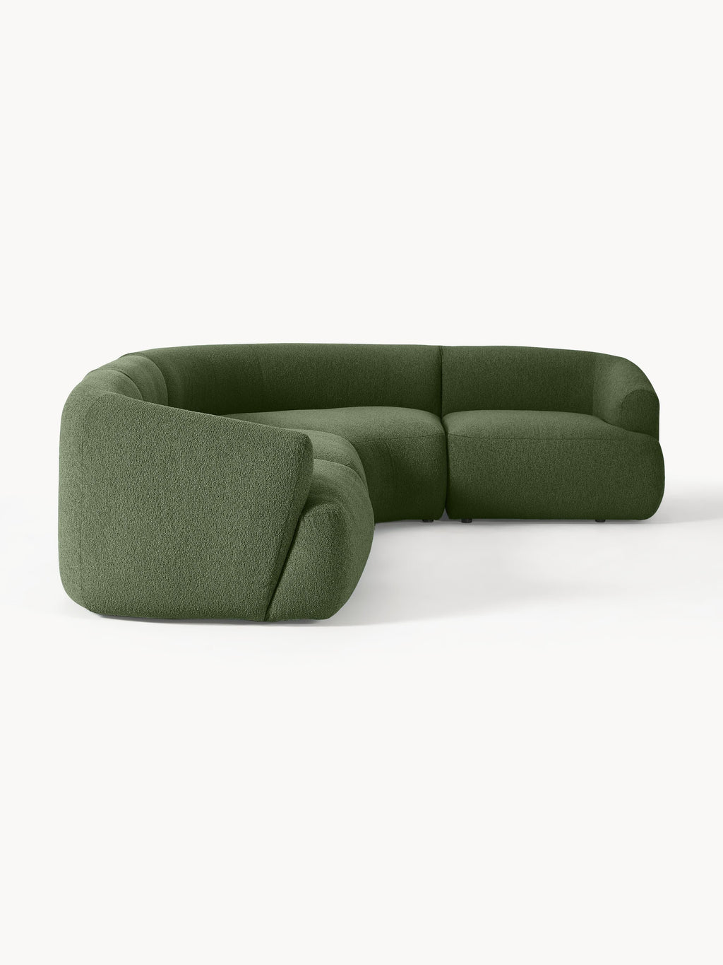 Sofia Modular Bouclé Corner Sofa (4-seater)
