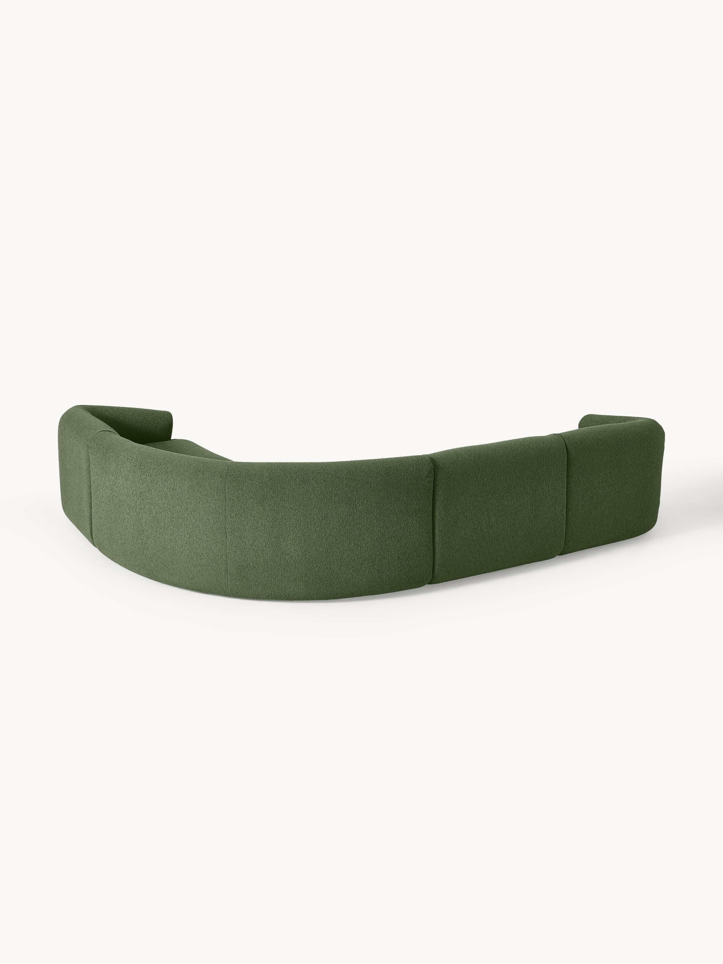 Sofia Modular Bouclé Corner Sofa (4-seater)