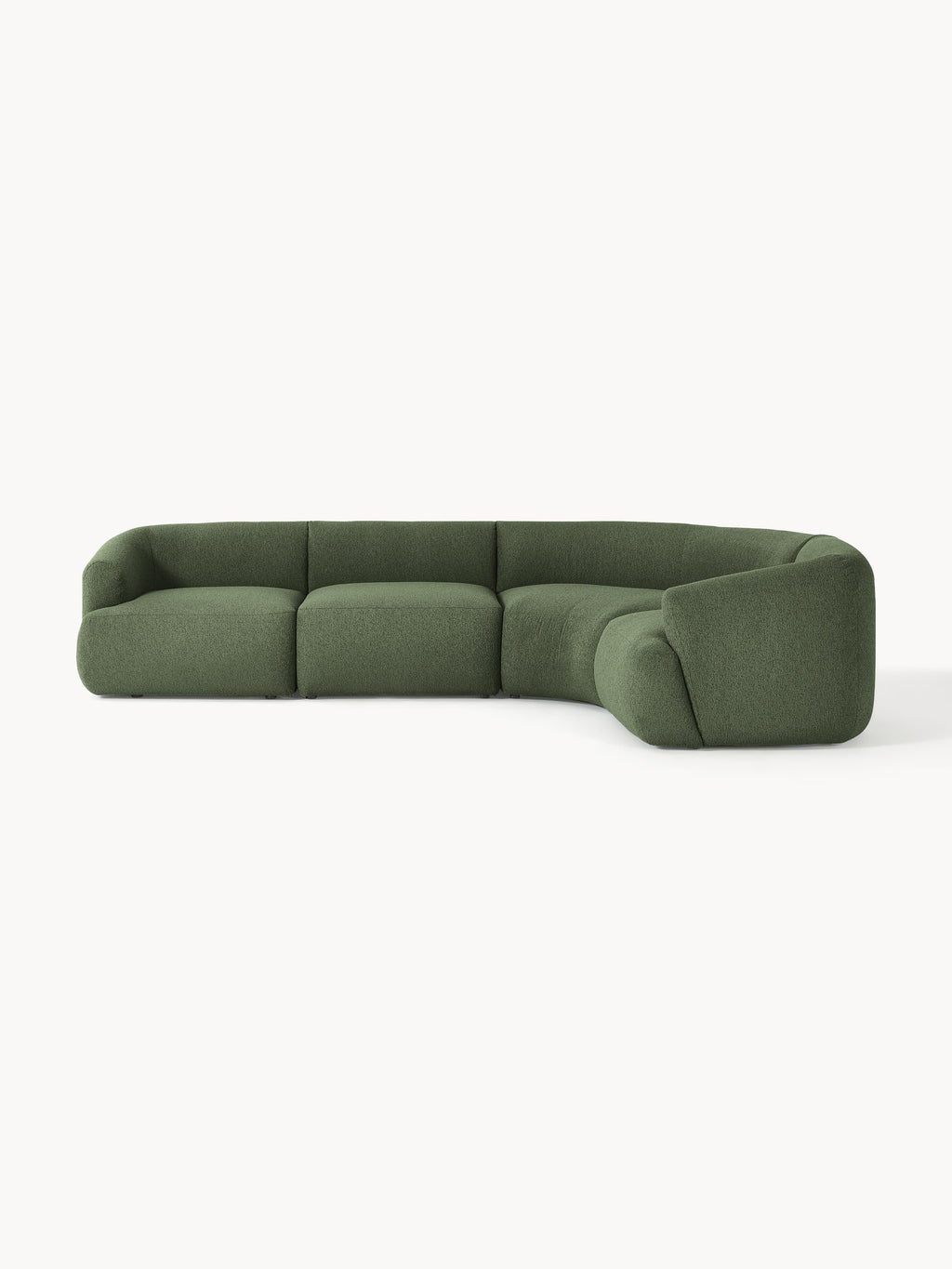 Sofia Modular Bouclé Corner Sofa (4-seater)