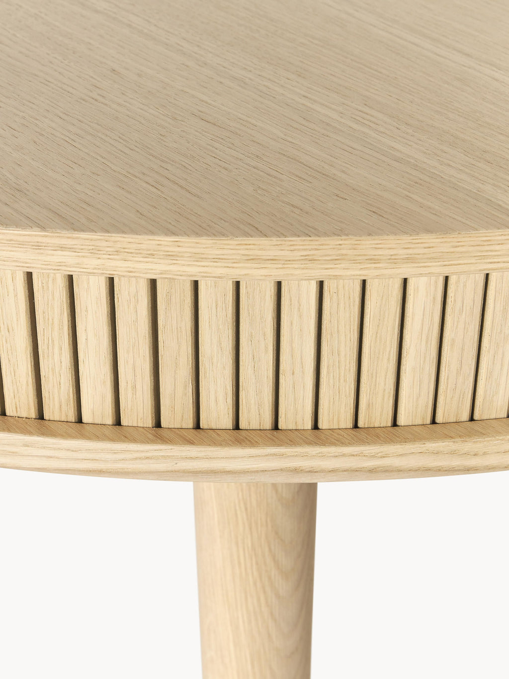 Calary Round Dining Table with Storage Space, in various sizes