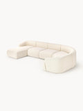 Gallery image 1 - XL Modular Bouclé Sofa Sofia