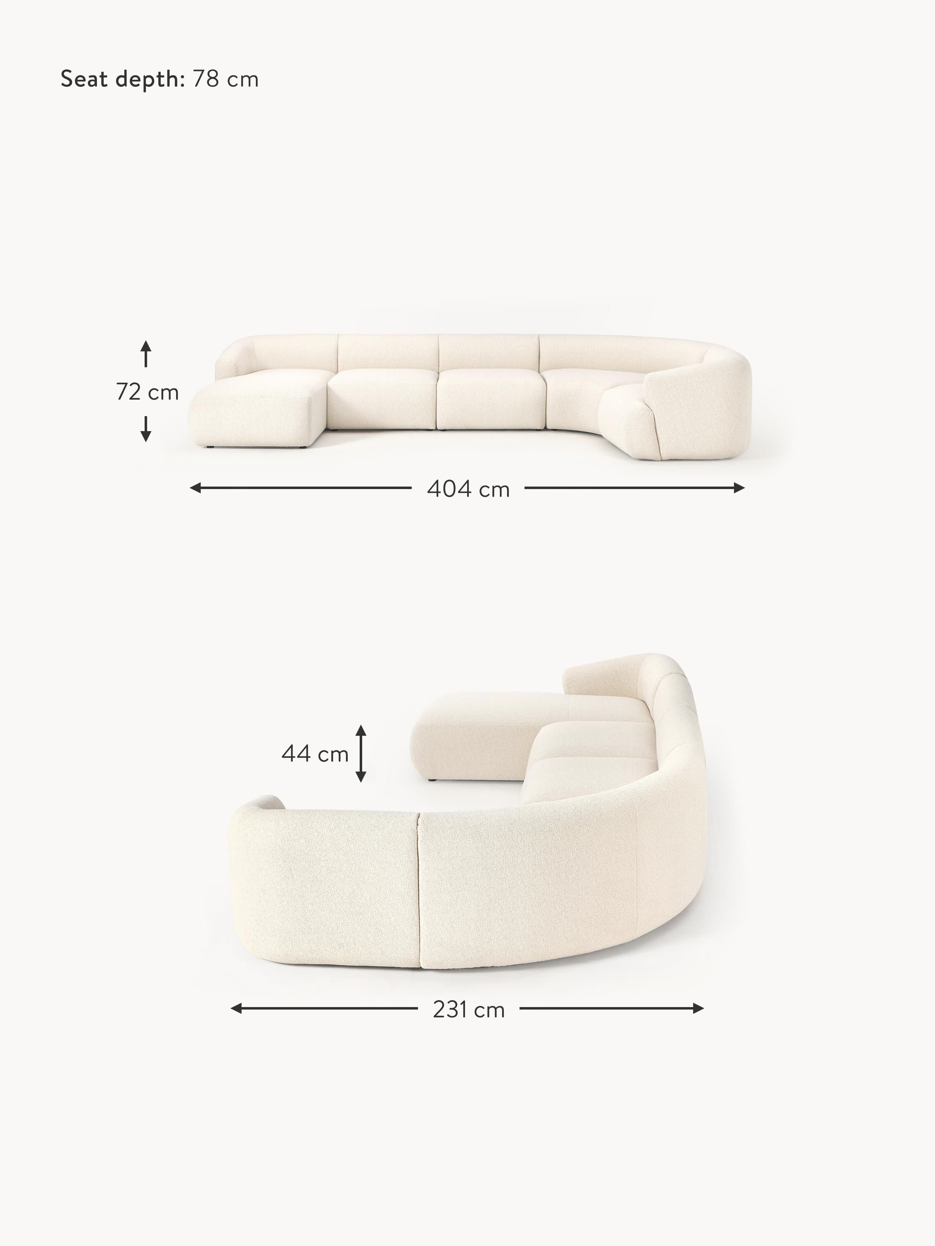 Sofia XL Modular Bouclé Sofa