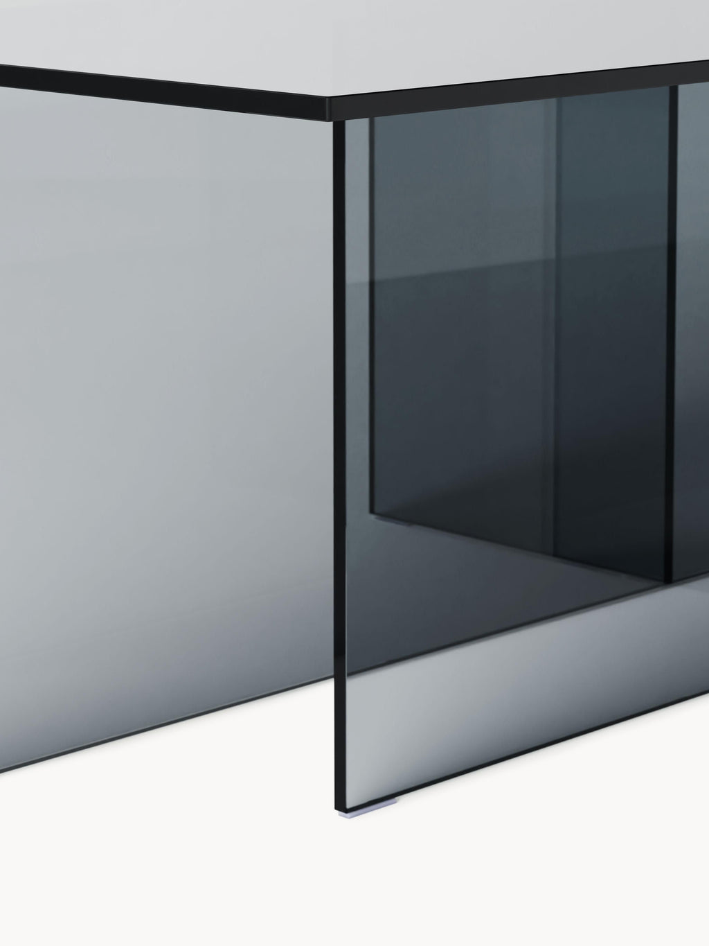 Anouk Glass Coffee Table, W 102 cm