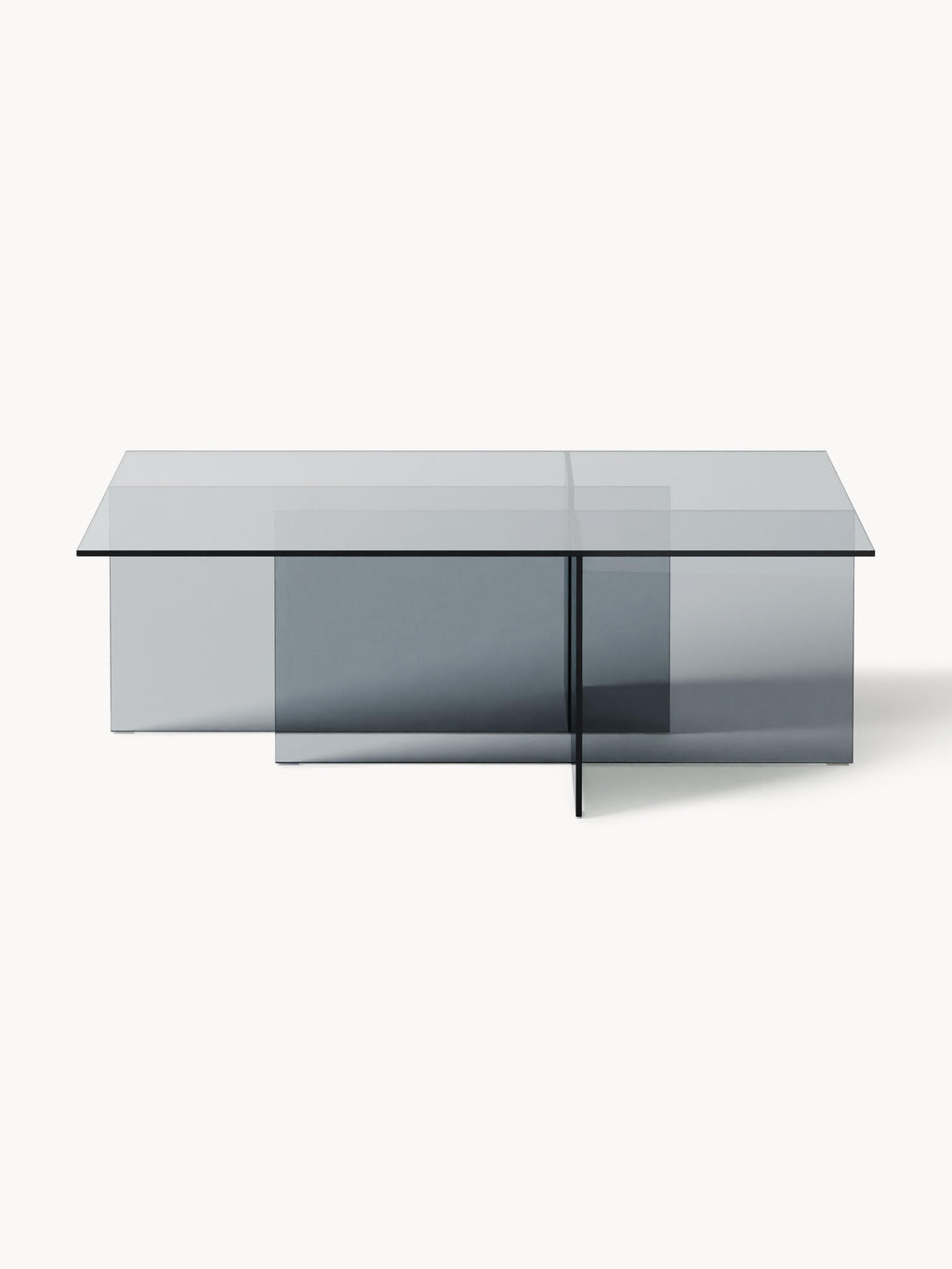 Anouk Glass Coffee Table, W 102 cm