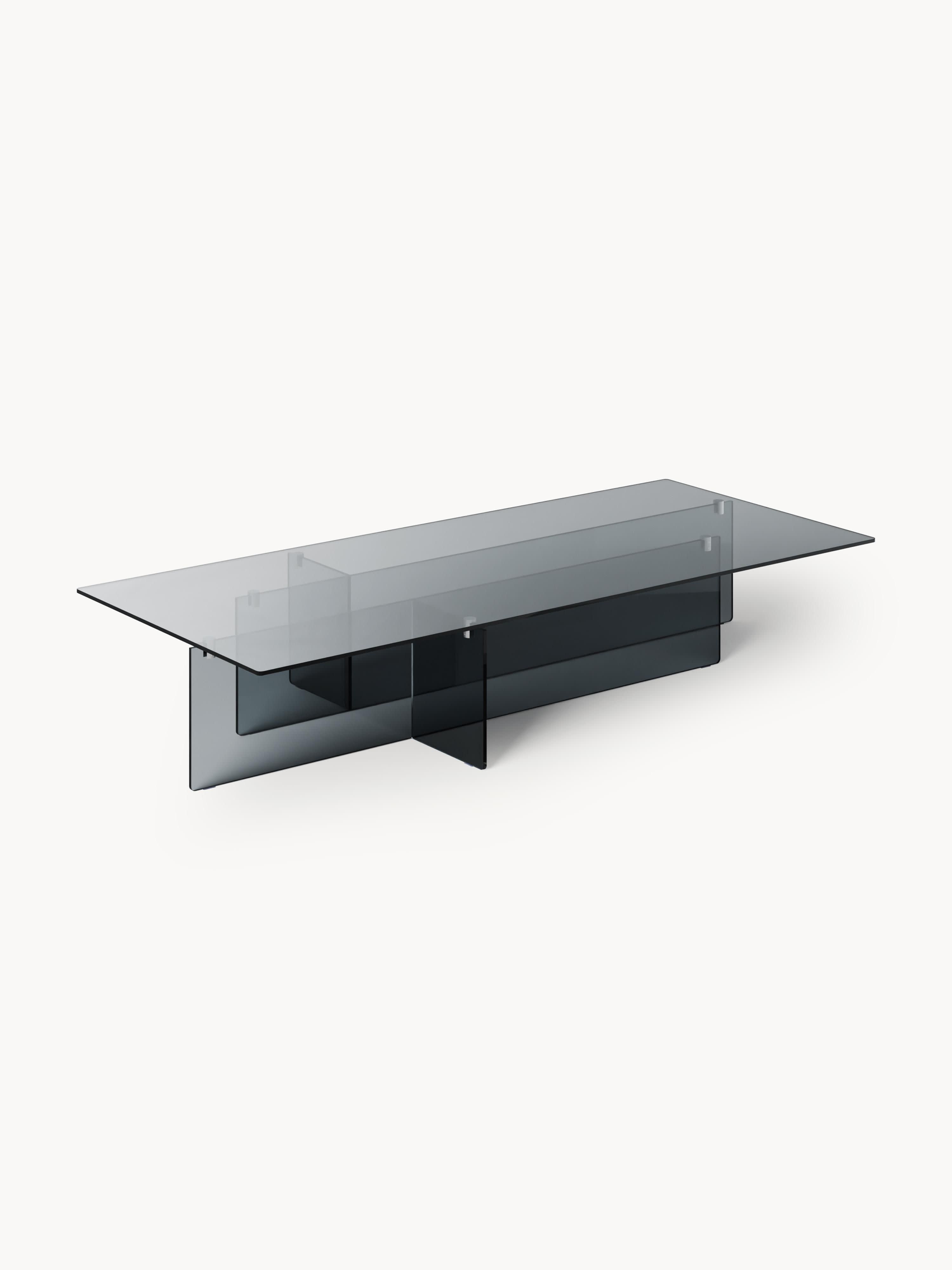 Anouk Glass Coffee Table, W 102 cm