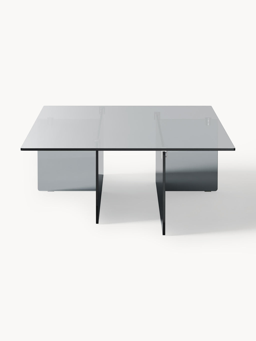 Anouk Glass Coffee Table, W 102 cm