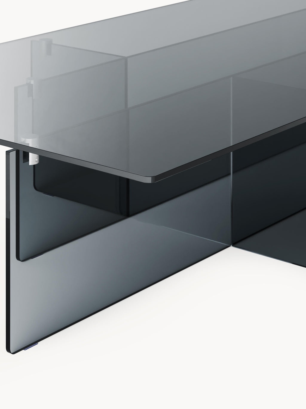 Anouk Glass Coffee Table, W 102 cm