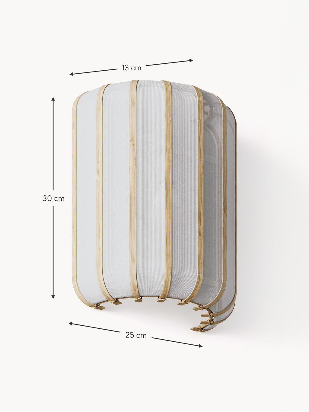 Salma Bamboo Wall Lamp