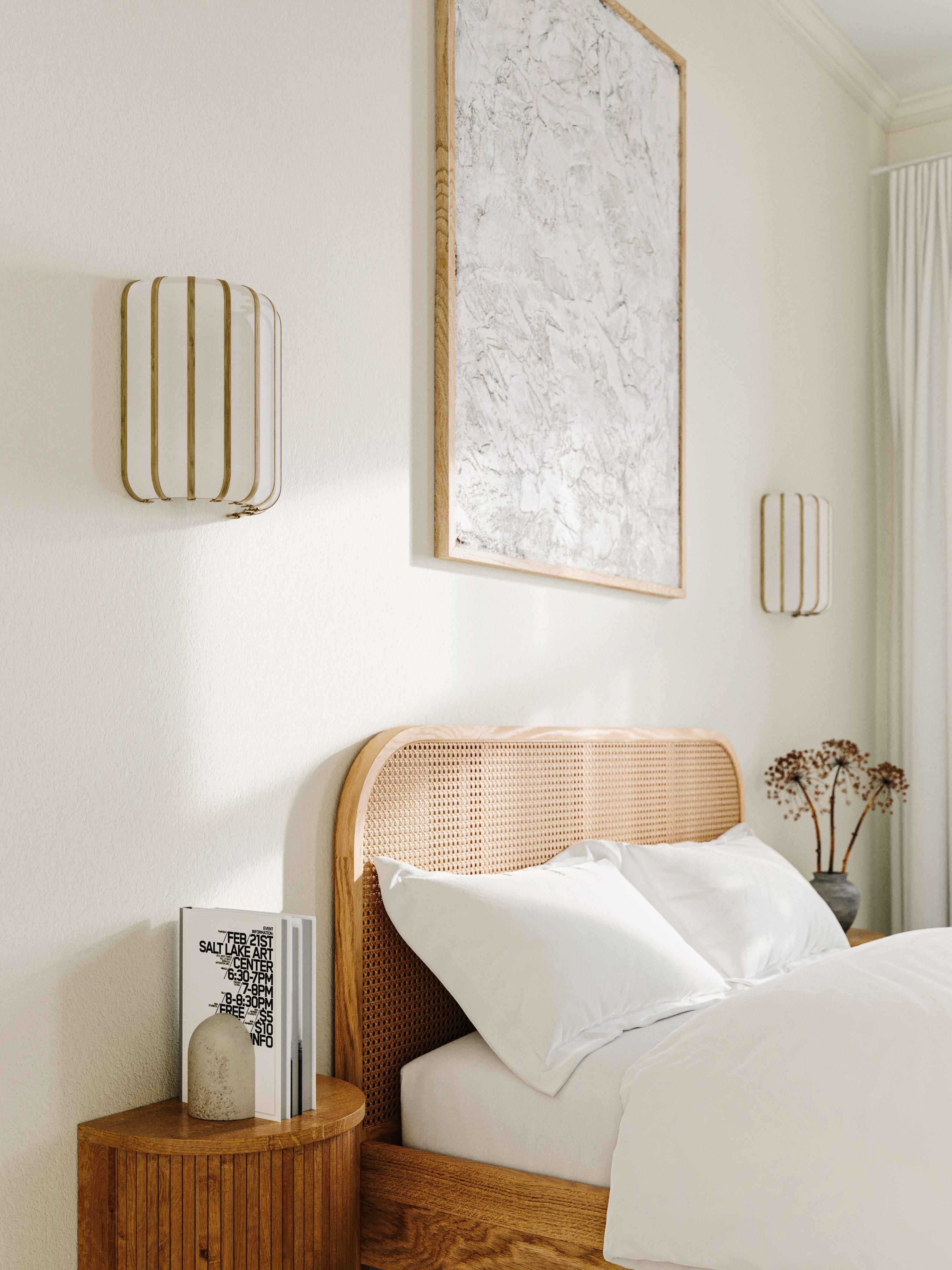 Salma Bamboo Wall Lamp