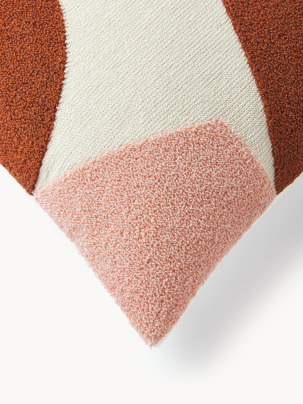 Nomi Cotton Cushion Cover with Abstract Decoration